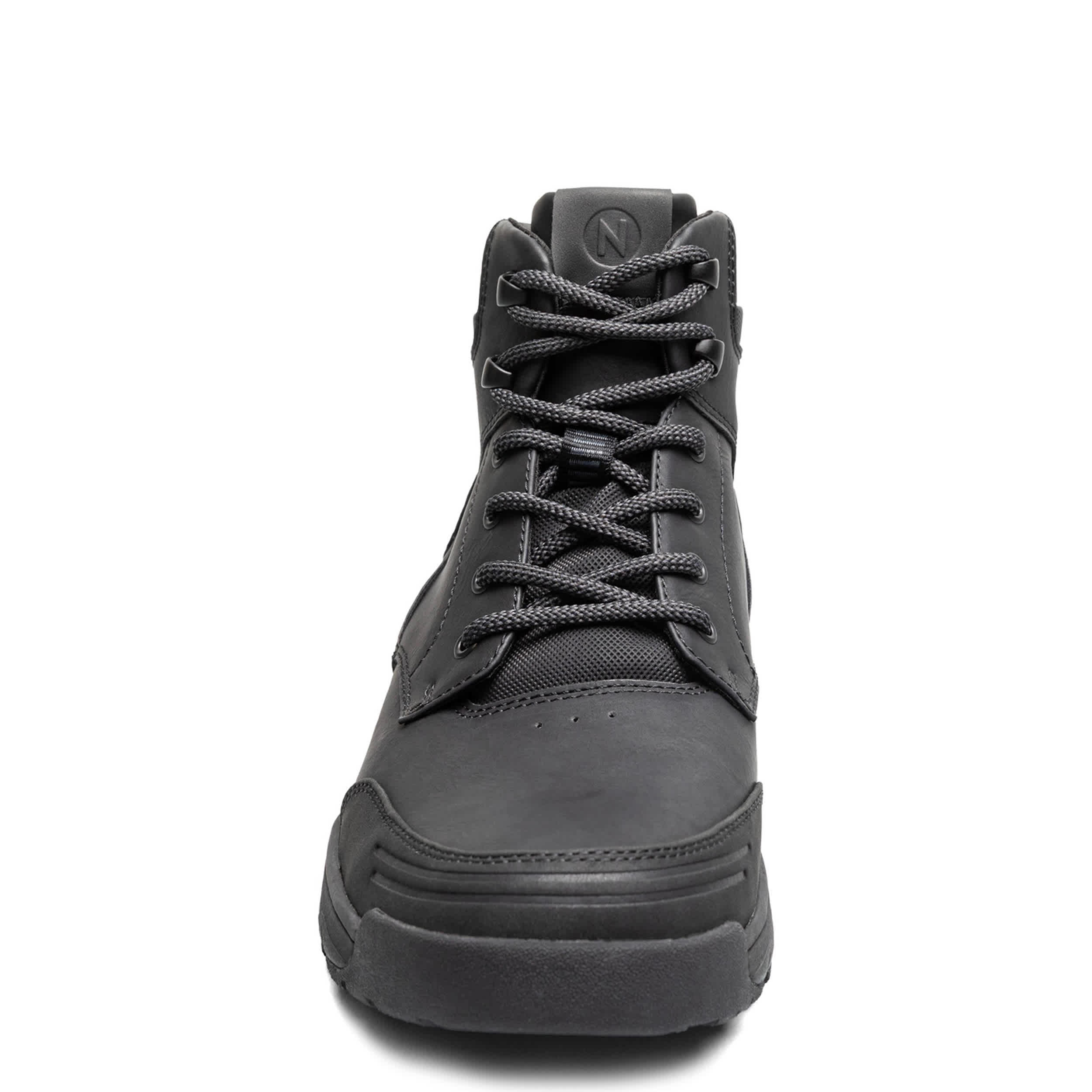 NUNN BUSH-MENS SEDONA MOC TOE BOOT-BLACK & 