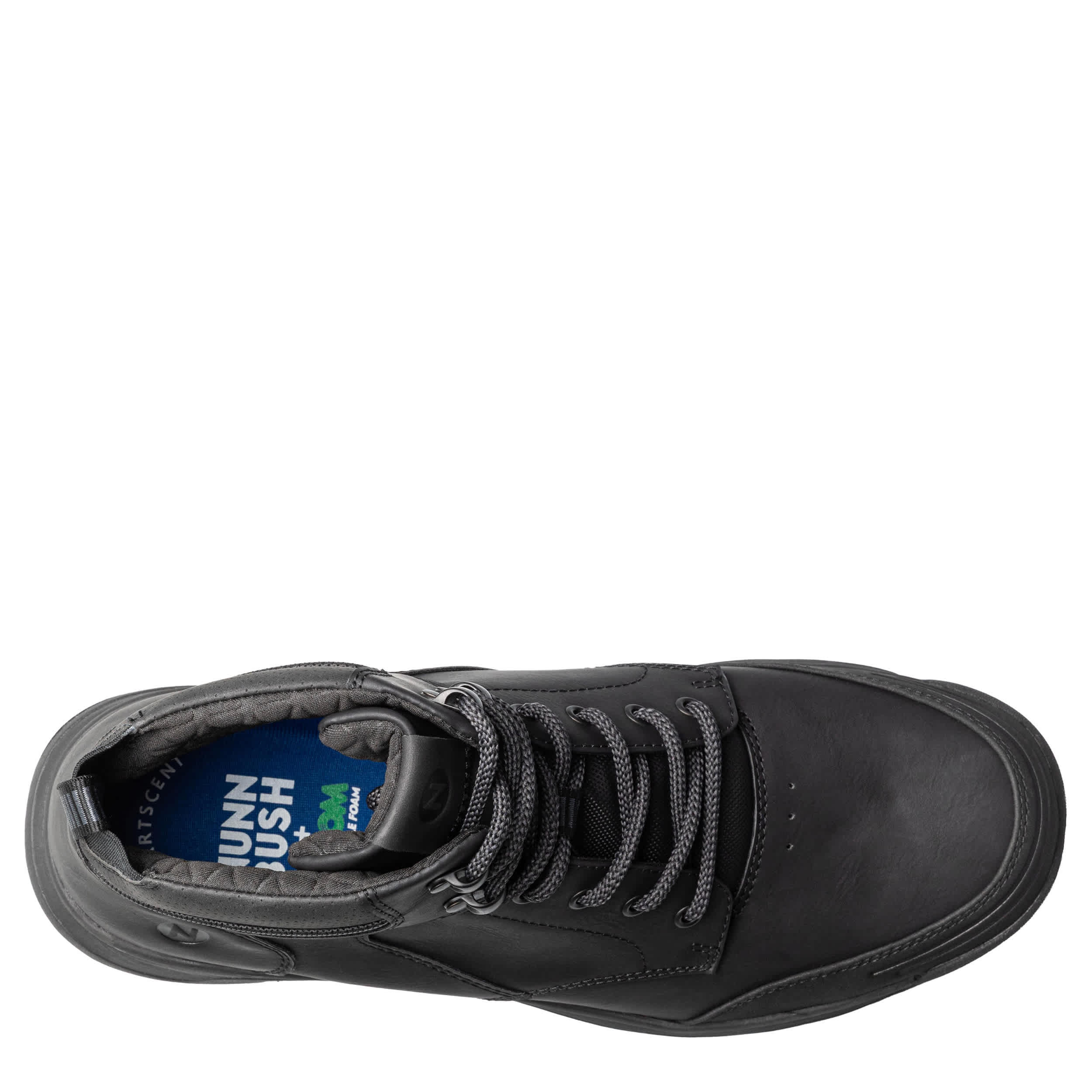 NUNN BUSH-MENS SEDONA MOC TOE BOOT-BLACK & 