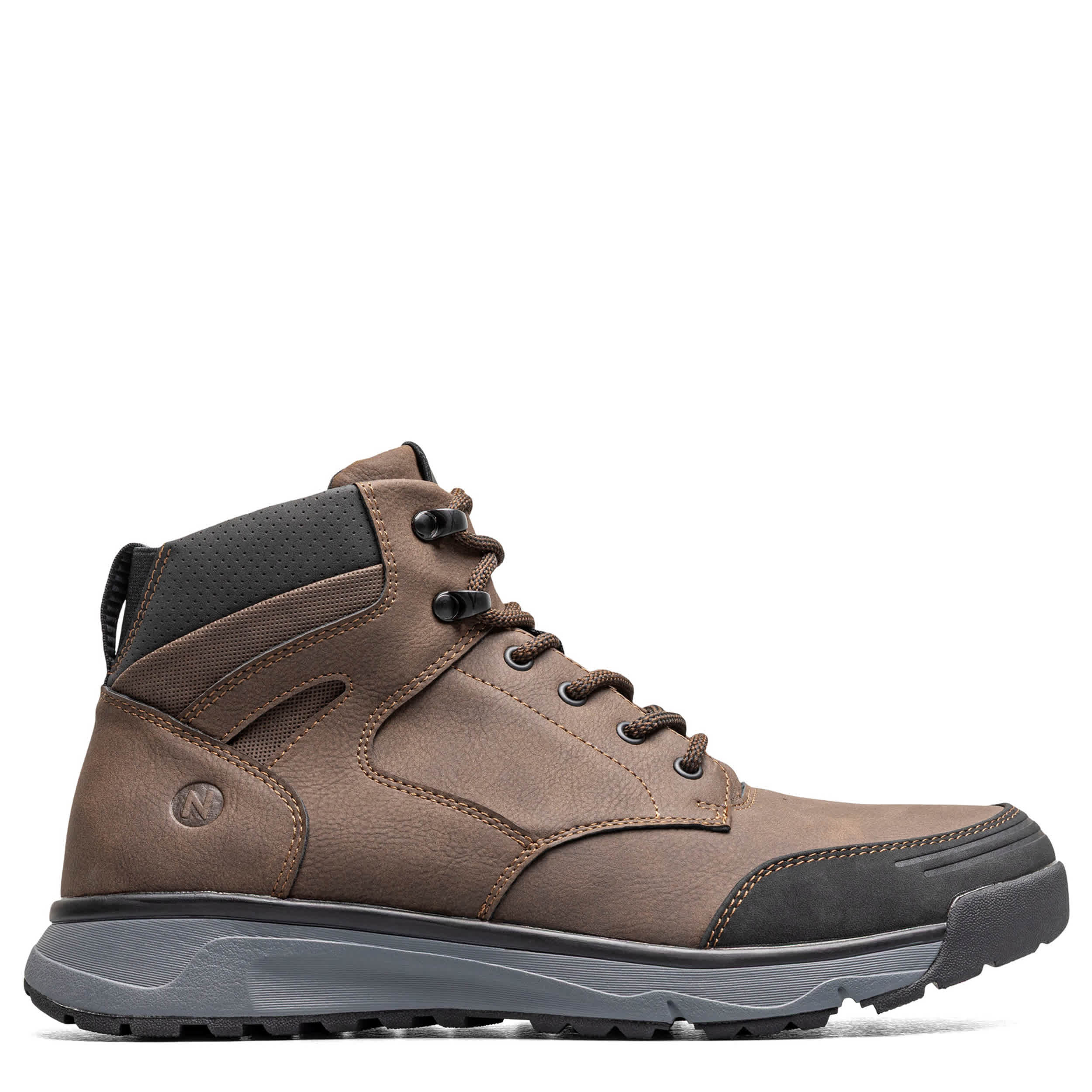 NUNN BUSH-MENS SEDONA MOC TOE BOOT-BROWN & 