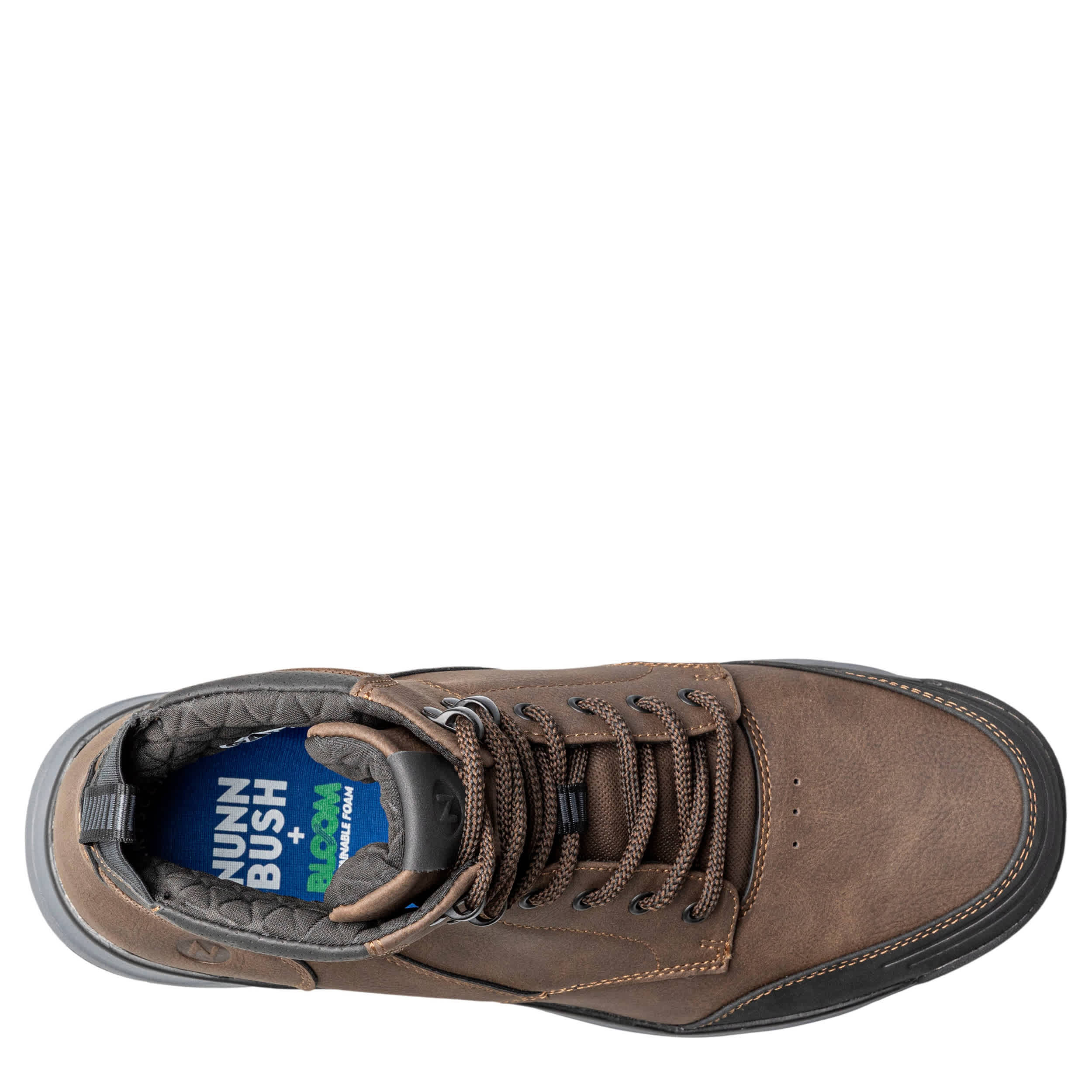 NUNN BUSH-MENS SEDONA MOC TOE BOOT-BROWN & 