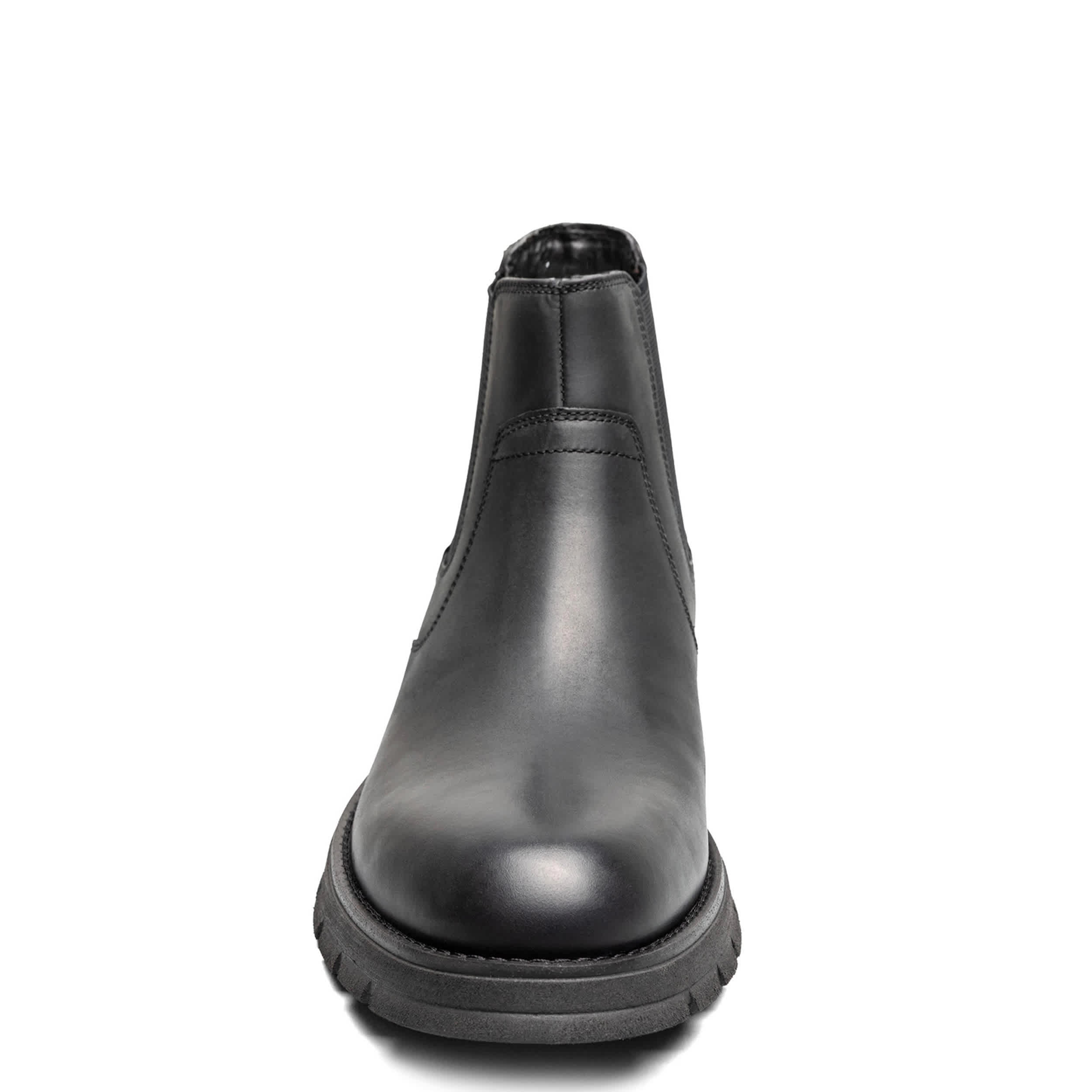 NUNN BUSH-MENS BRIGGS PLAIN TOE CHELSEA BOOT-BLACK & 