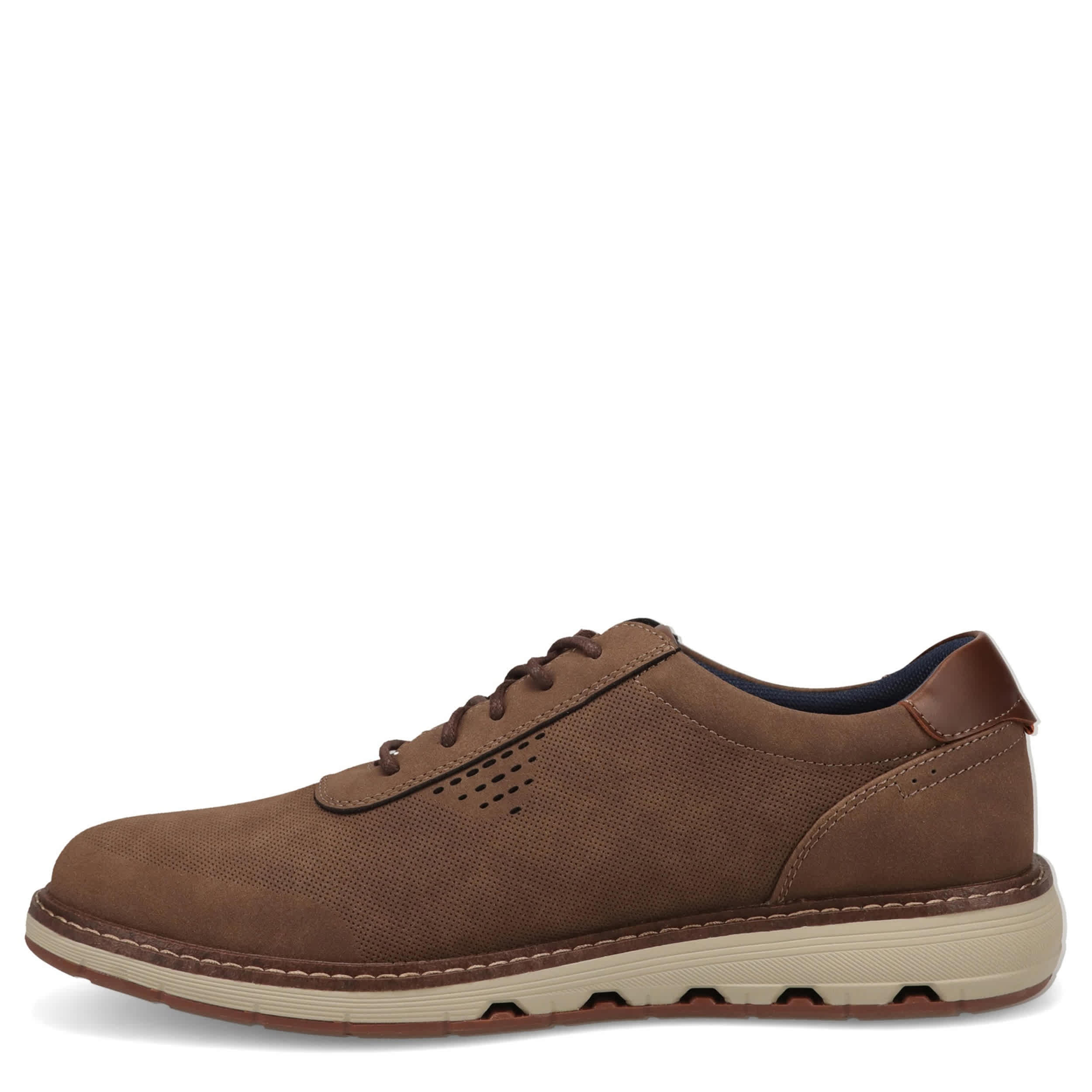 DOCKERS-MENS MARLON NUBUCK OXFORD-DARK BROWN & 