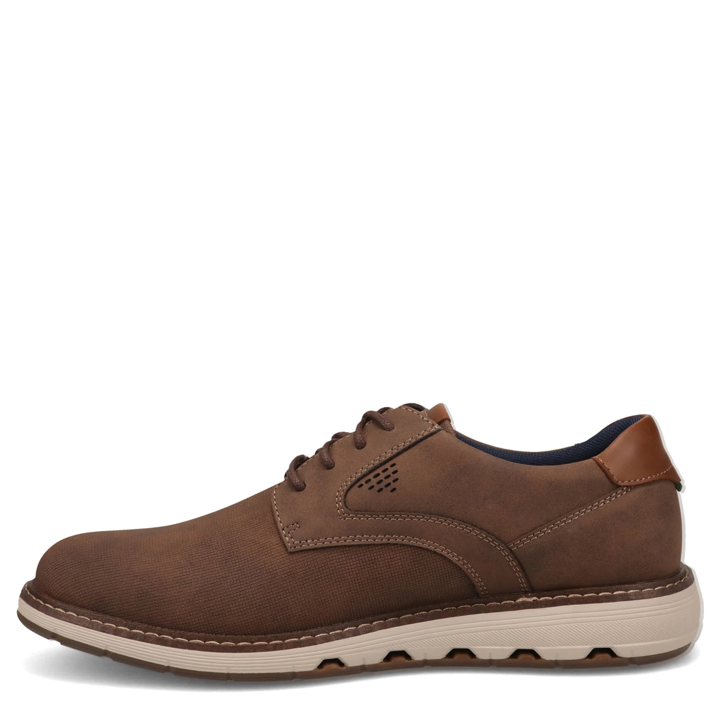 DOCKERS-MENS MURDOCH NUBUCK OXFORD-DARK BROWN & 