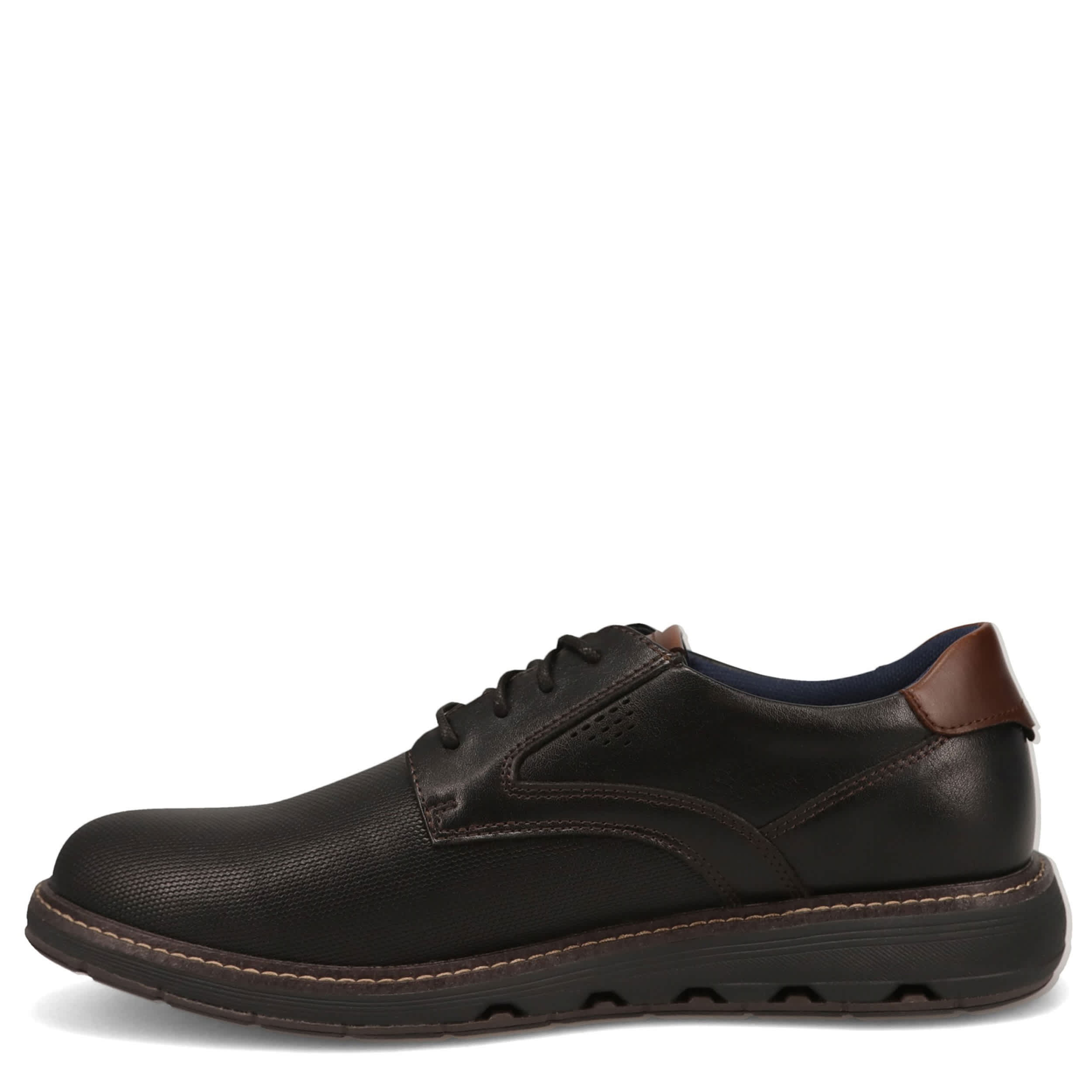 DOCKERS-MENS MURDOCH NUBUCK OXFORD-BLACK & 