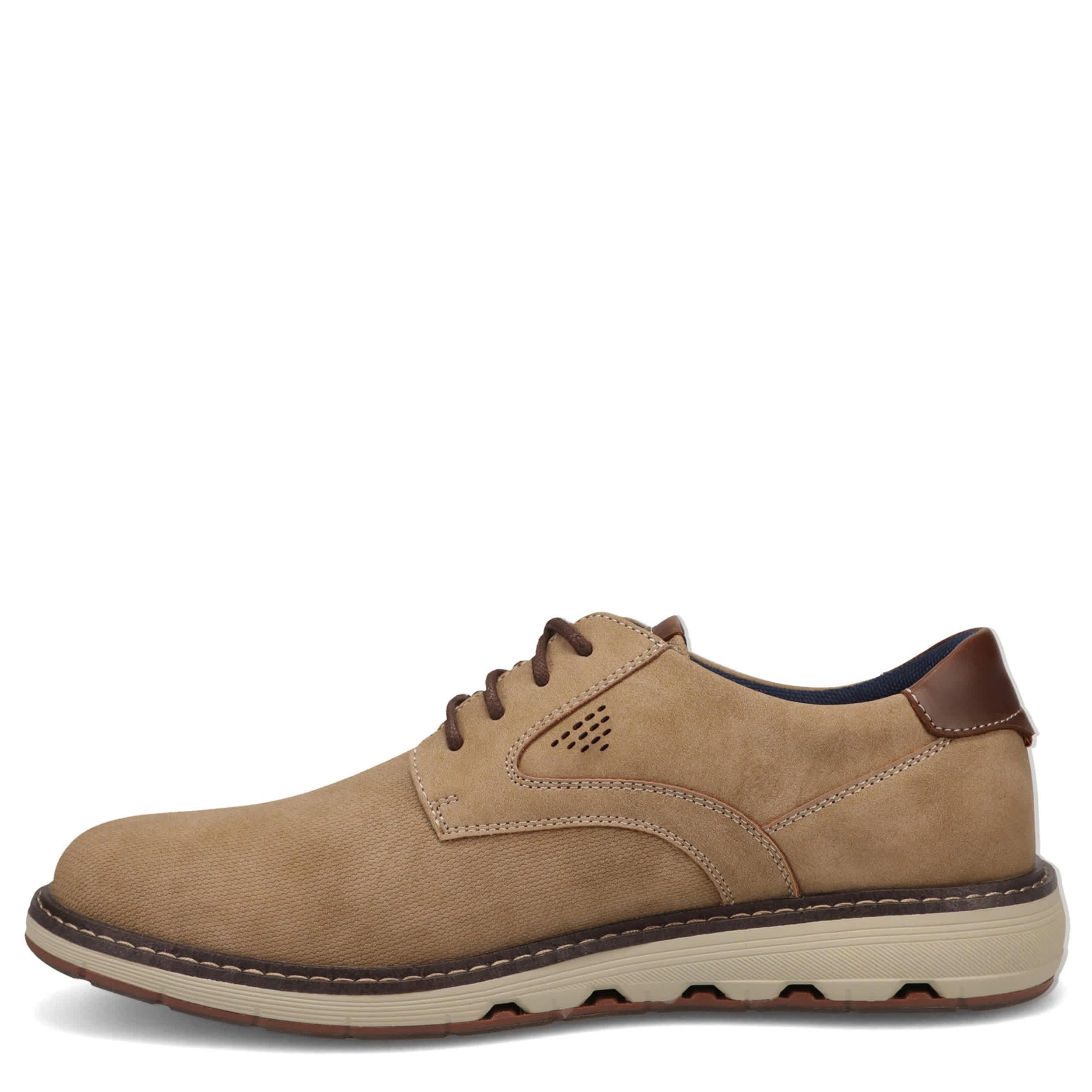 DOCKERS-MENS MURDOCH NUBUCK OXFORD-TAUPE & 