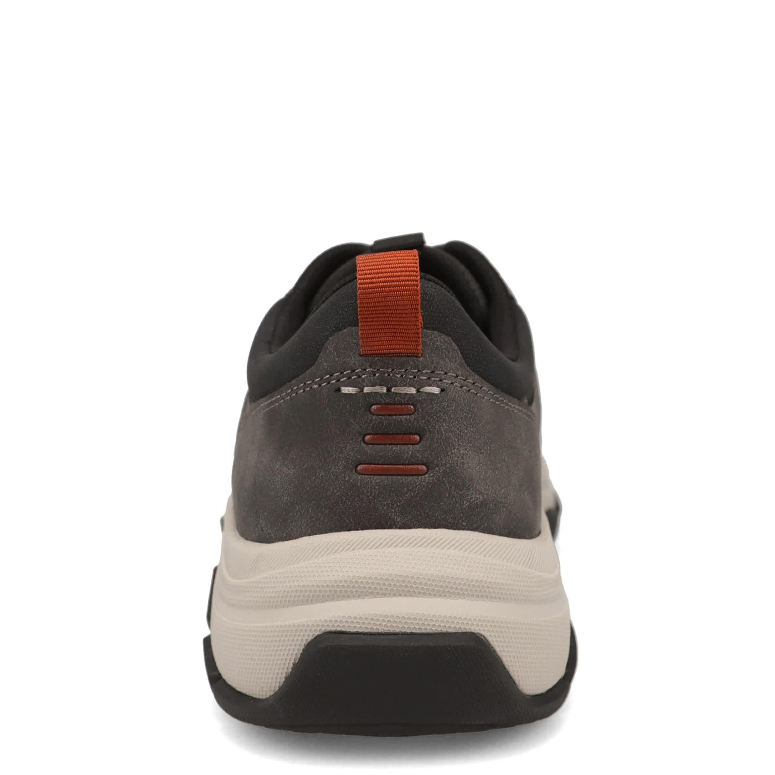 DOCKERS-MENS ROCKWELL DISTRESSED CASUAL SNEAKER-DARK GREY & 
