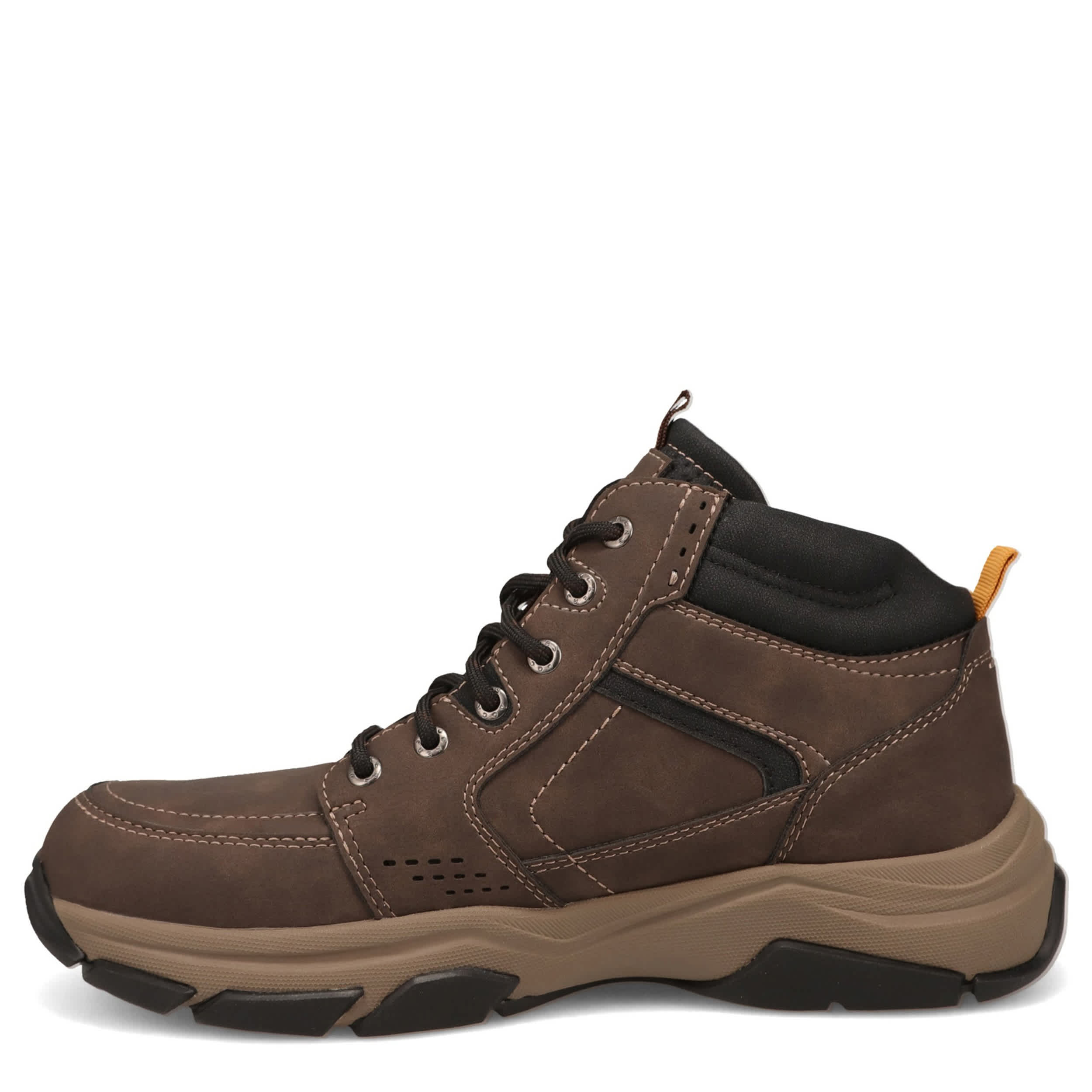 DOCKERS-MENS ROYCE CASUAL LACE UP BOOT-DARK BROWN & 