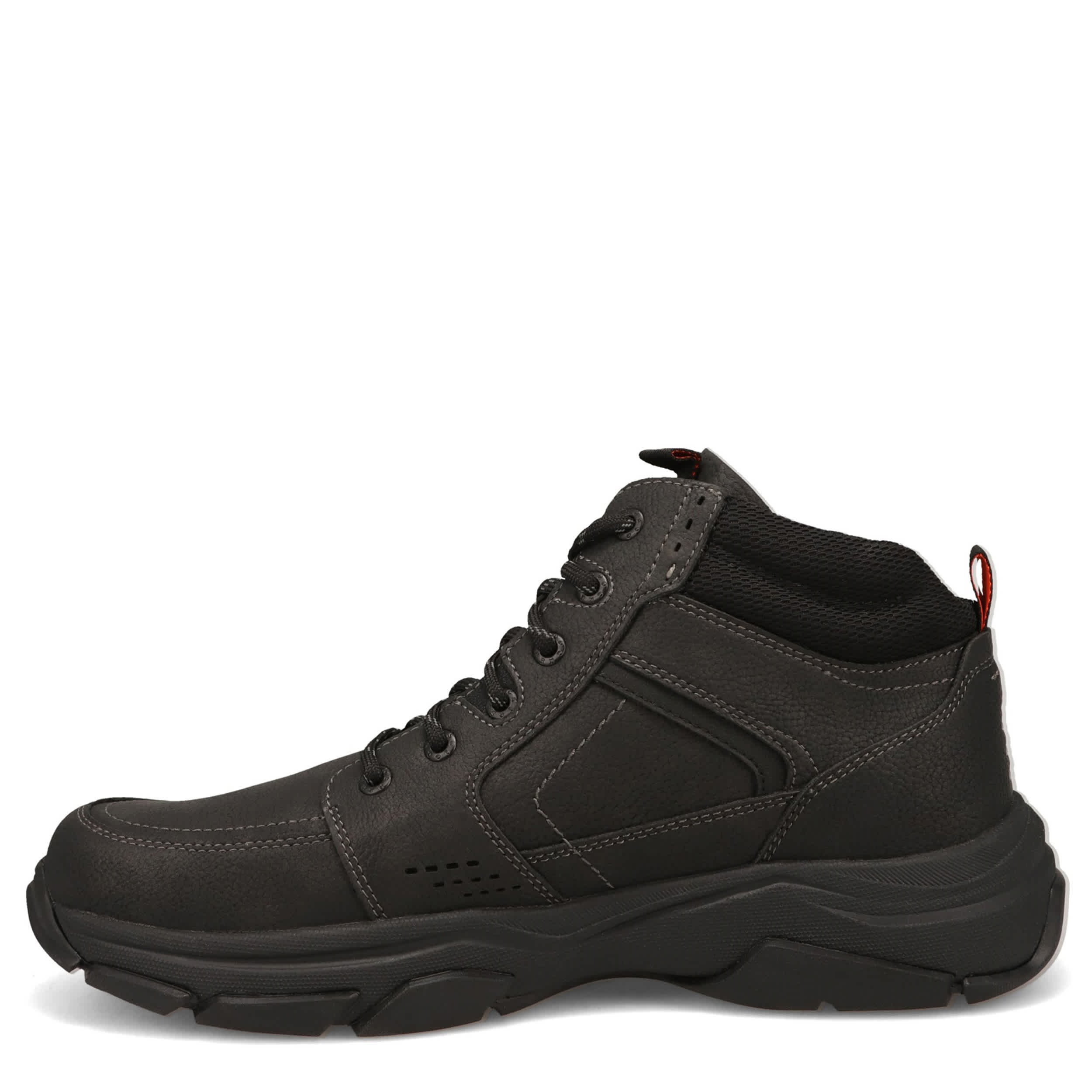 DOCKERS-MENS ROYCE SLIP RESISTANT LACE UP BOOT-BLACK & 