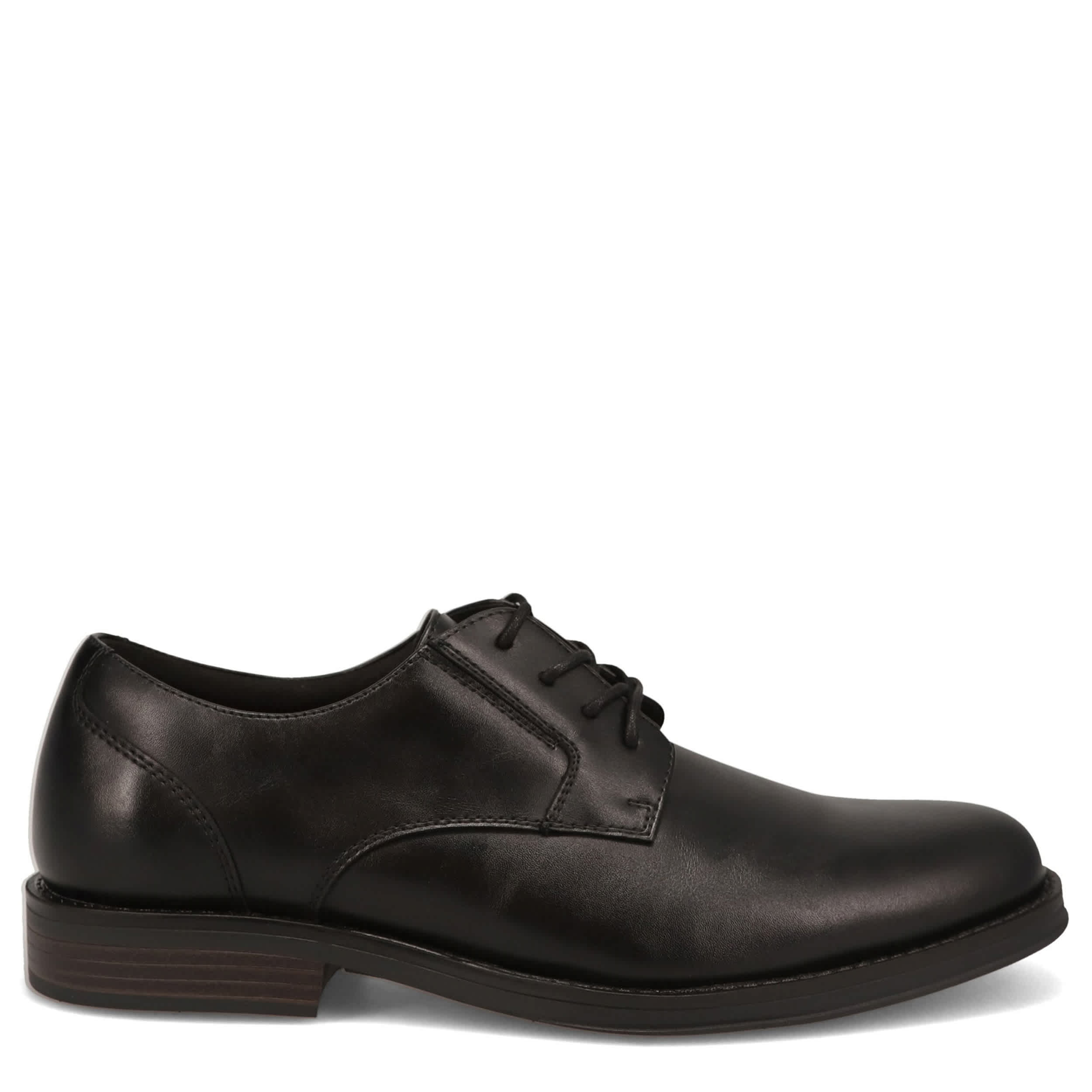 DOCKERS-MENS BRIDGEPORT SLIP RESISTANT OXFORD WORK SHOE-BLACK & 