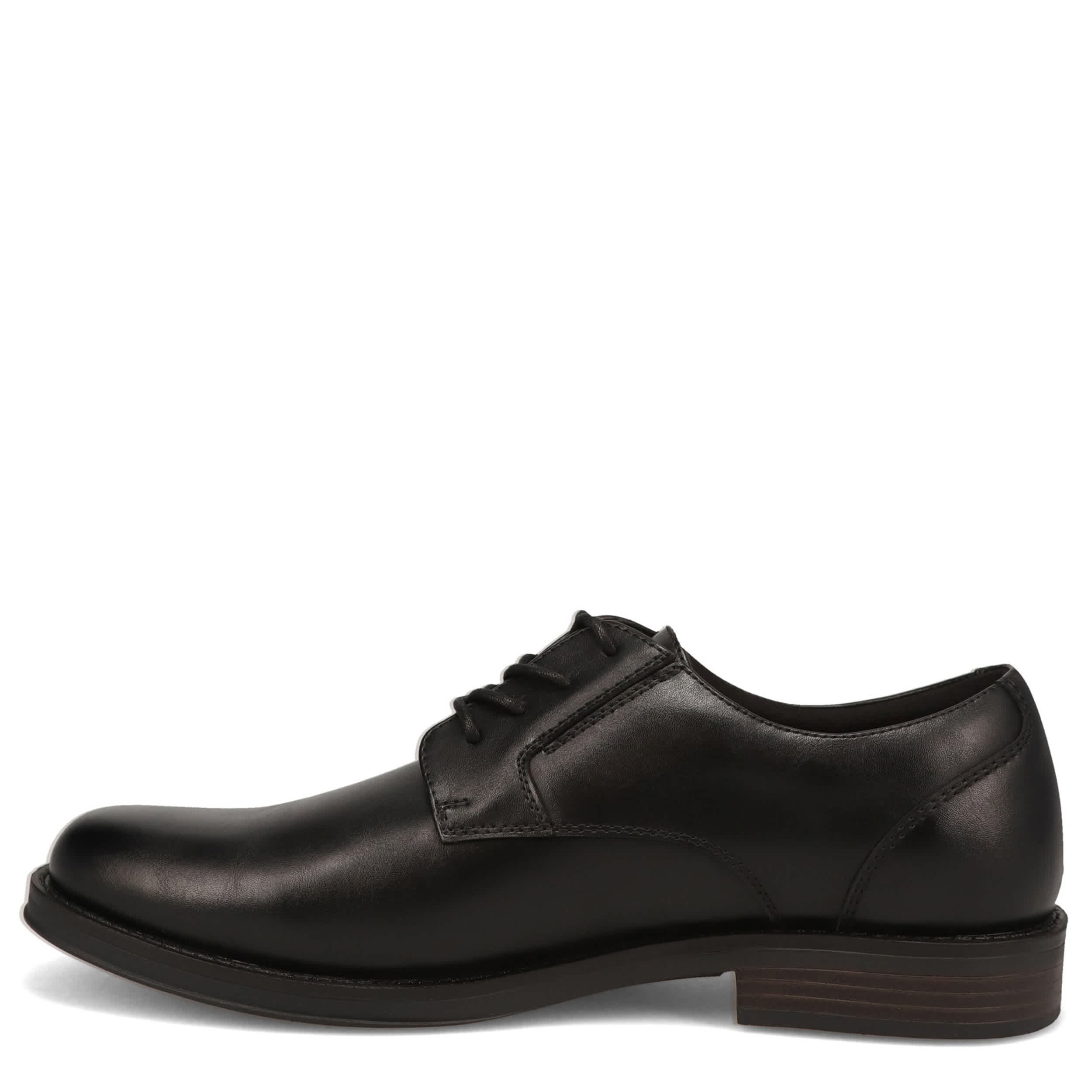 DOCKERS-MENS BRIDGEPORT SLIP RESISTANT OXFORD WORK SHOE-BLACK & 