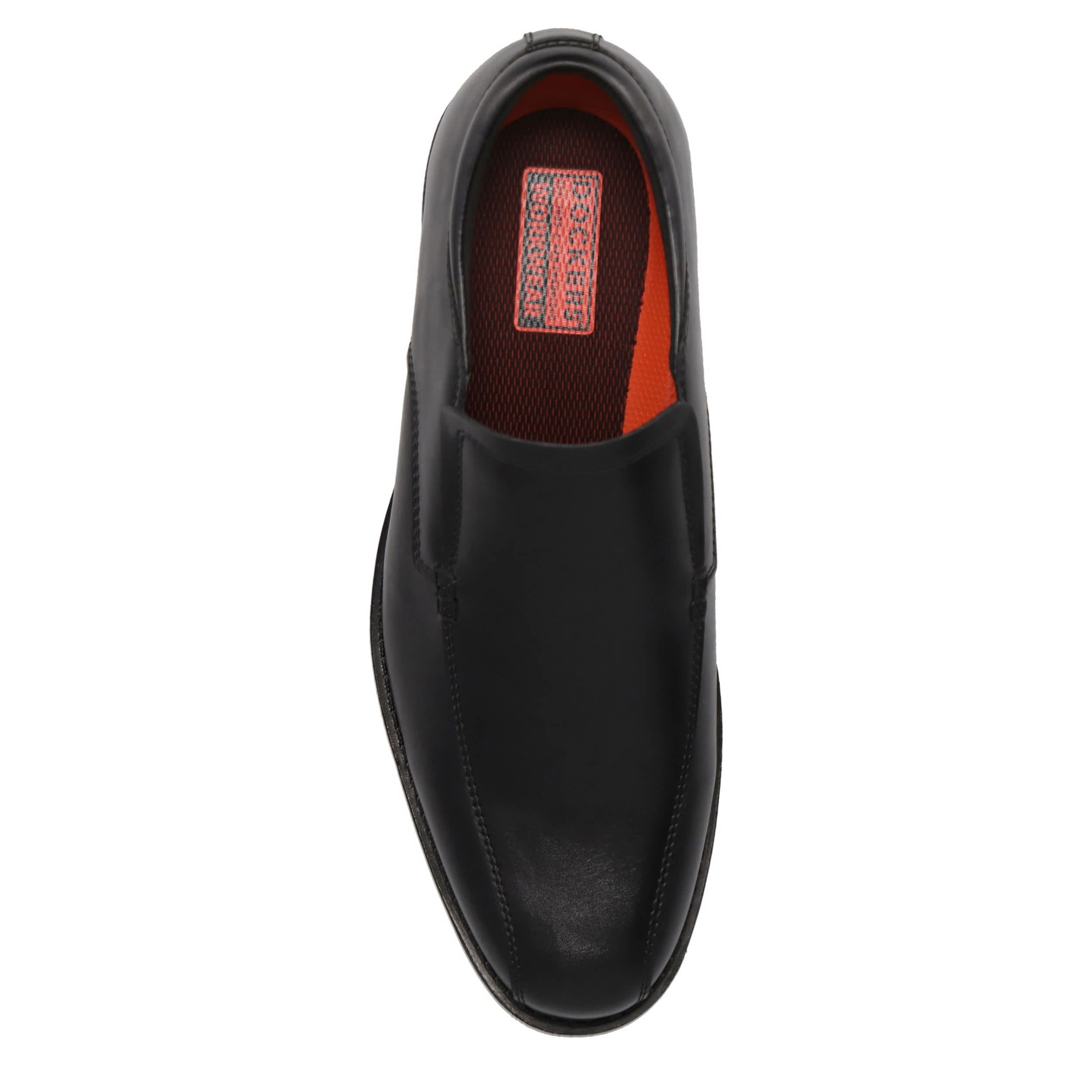 DOCKERS-MENS BRIDGEPORT SLIP RESISTANT OXFORD WORK SHOE-BLACK & 