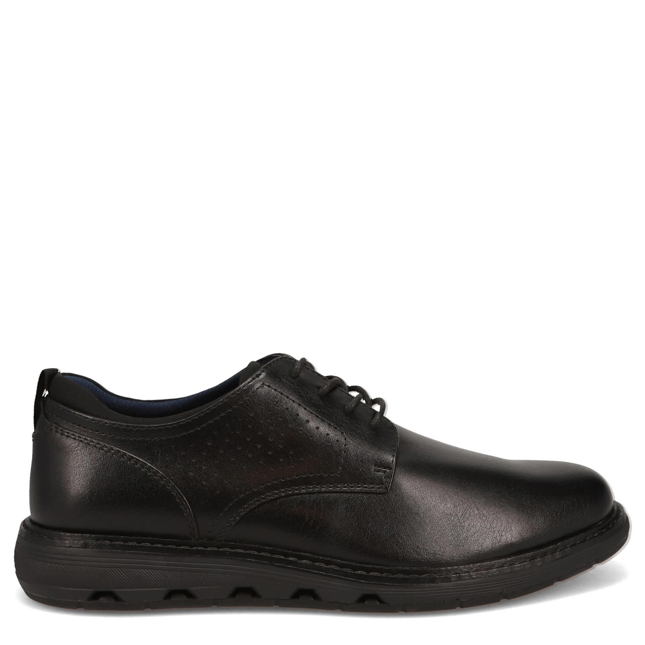 DOCKERS-MENS BRIDGES SLIP RESISTANT OXFORD WORK SHOE-BLACK & 
