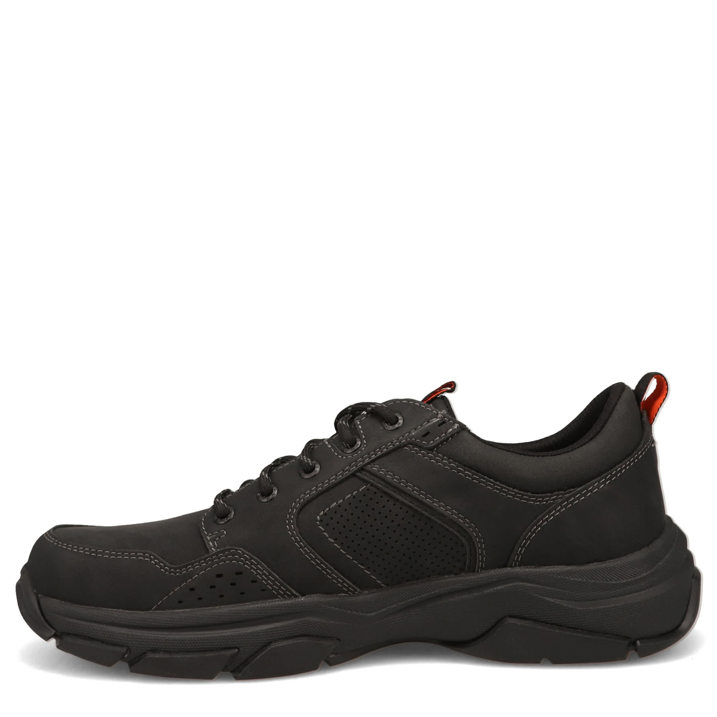 DOCKERS-MENS RUTHERFORD SLIP RESISTANT WORK SHOE-BLACK & 