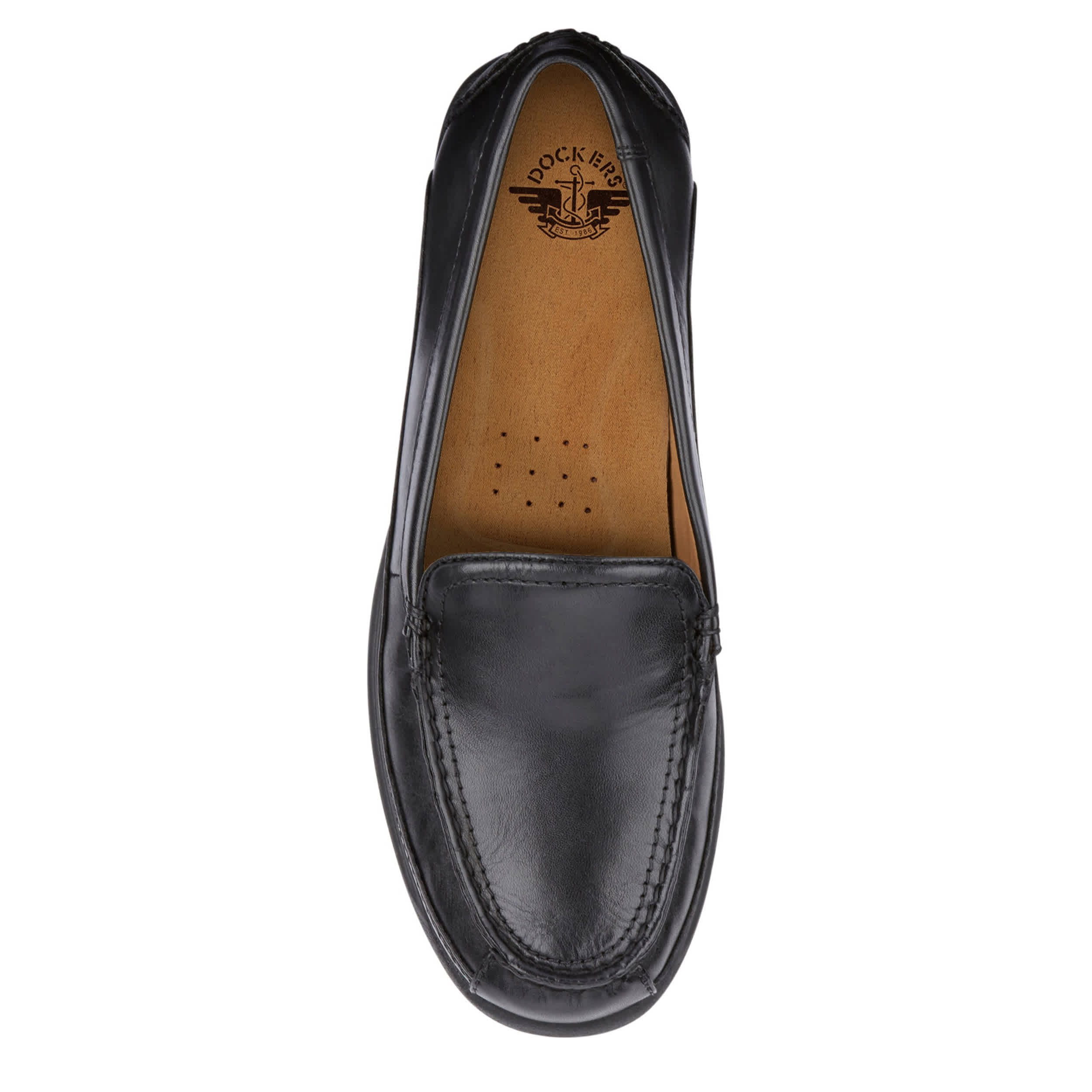 DOCKERS-MENS CATALINA CASUAL LOAFER-BLACK & 