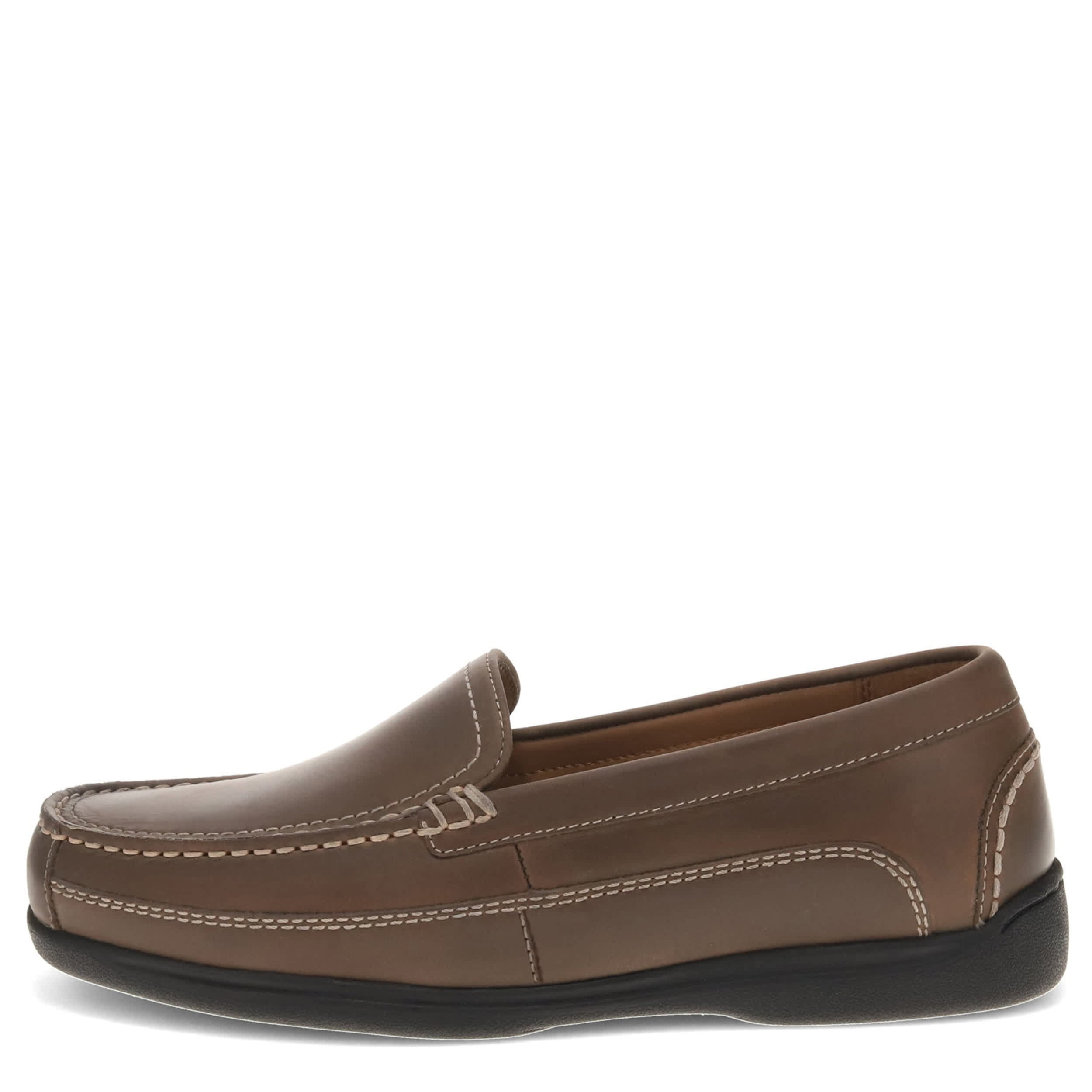 DOCKERS-MENS CATALINA CASUAL LOAFER-DARK BROWN & 
