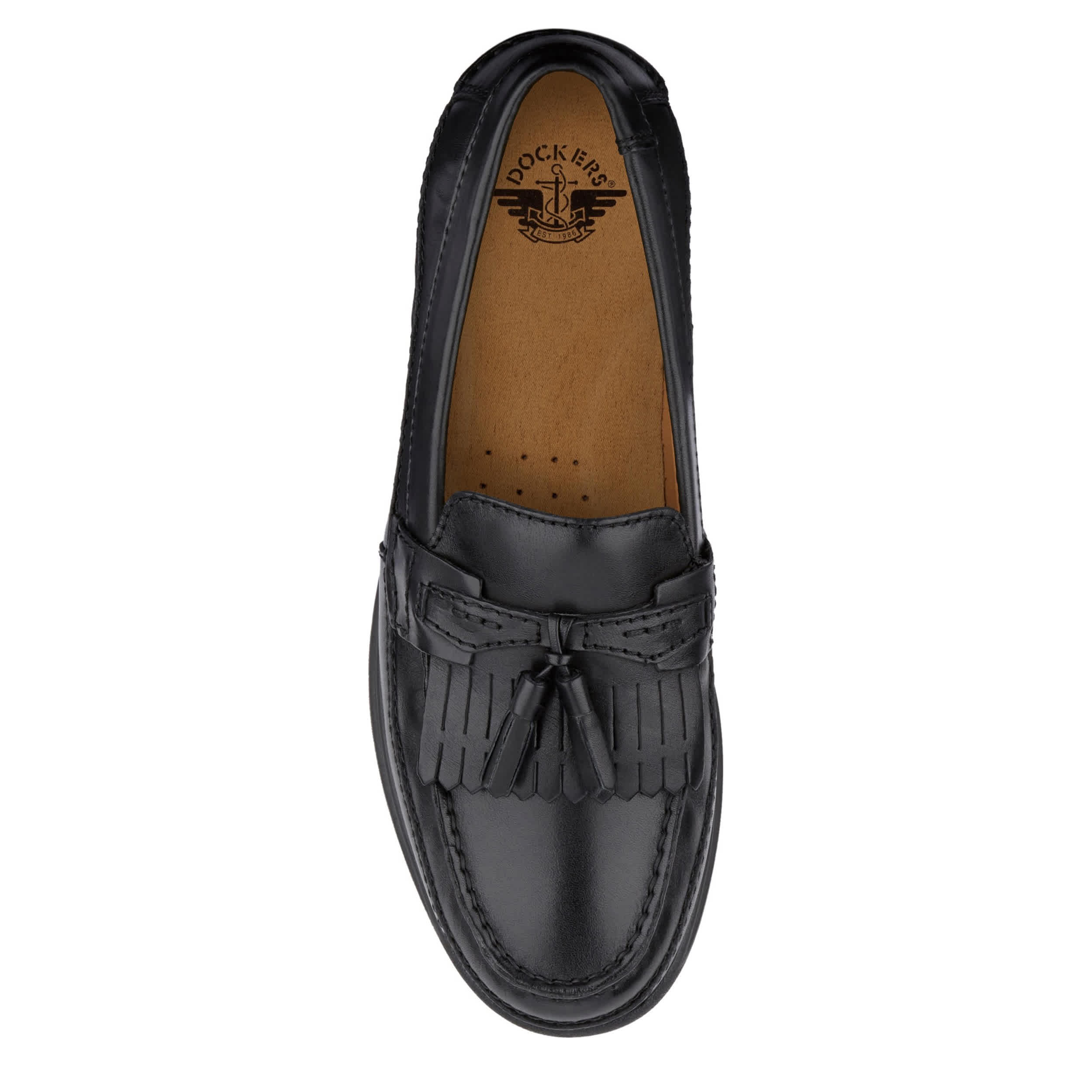 DOCKERS-MENS SINCLAIR CASUAL LOAFER-BLACK & 