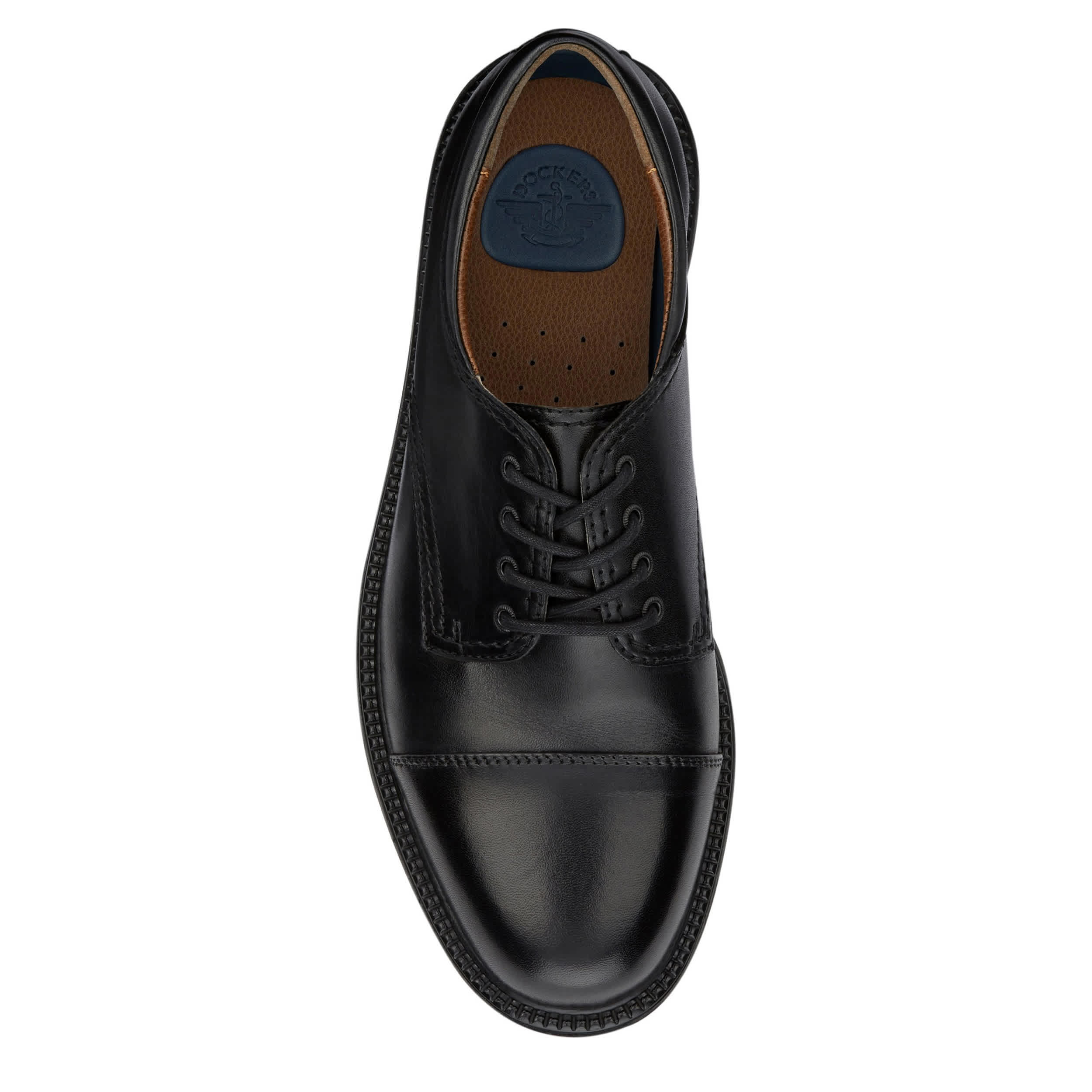 DOCKERS-MENS GORDON OXFORD-BLACK & 