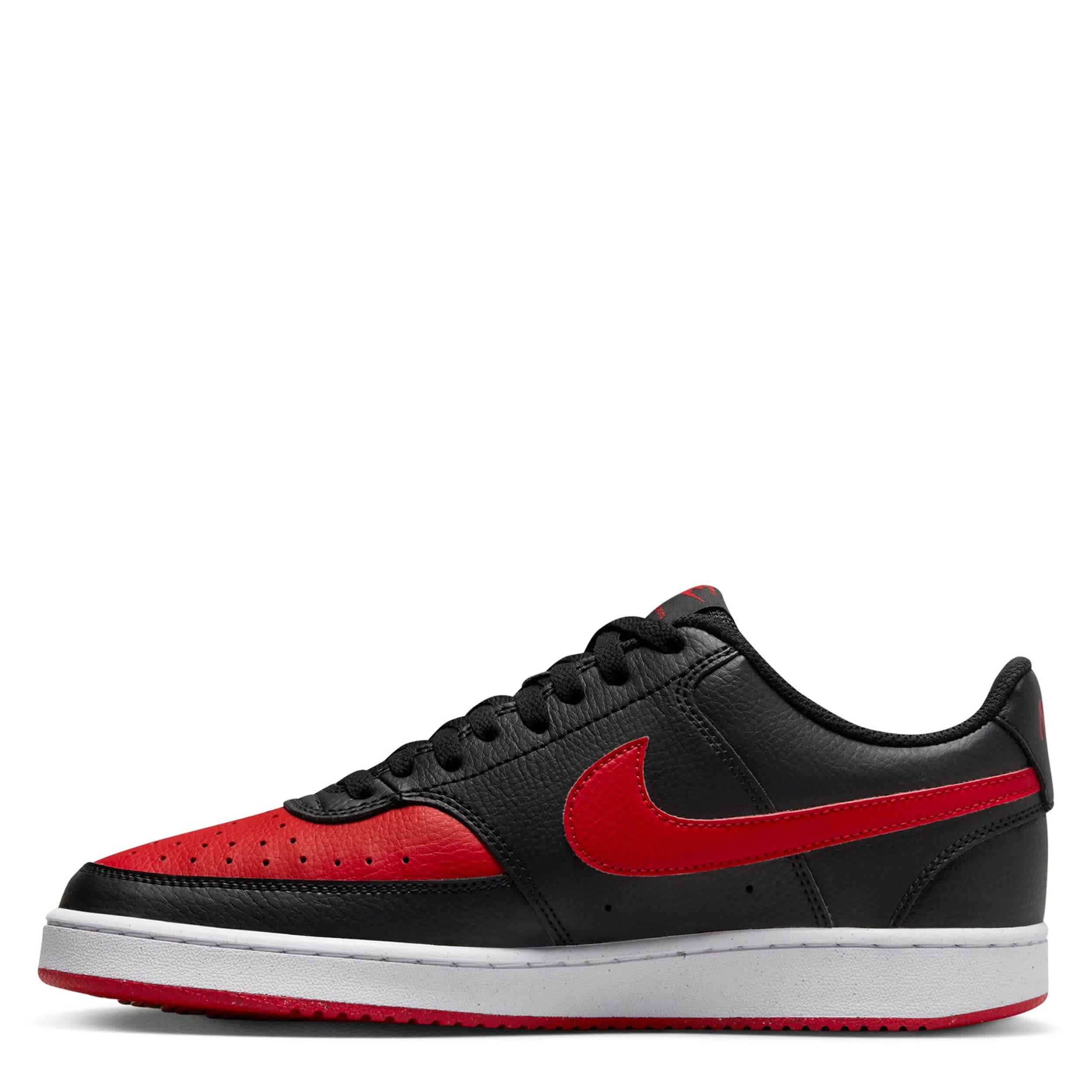 MENS COURT VISION LOW SNEAKER - BLACK