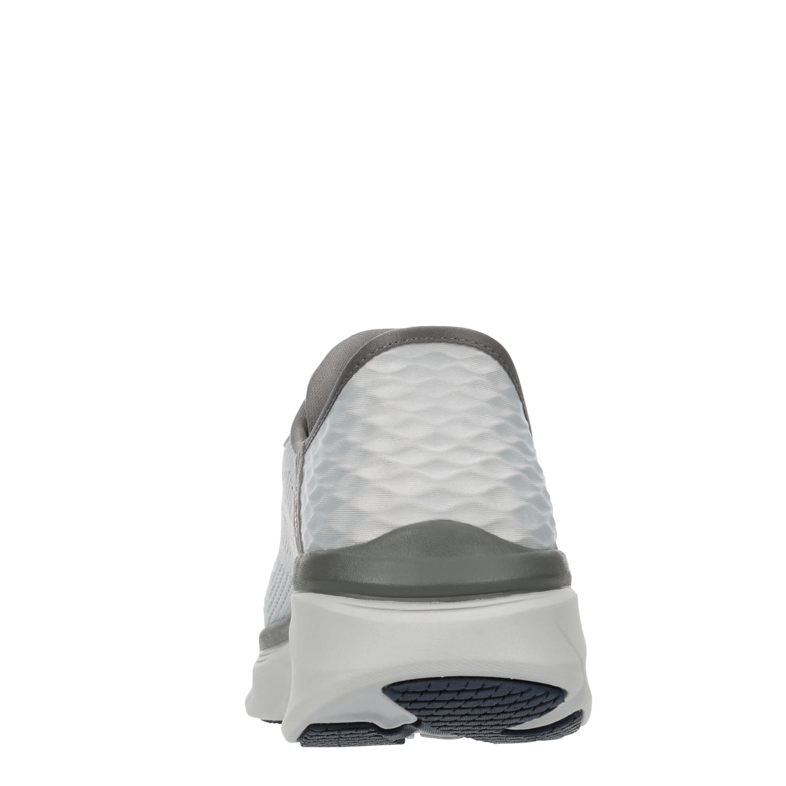 SKECHERS-MENS SLIP-INS D'LUX WALKER REZINATE SNEAKER-GREY & NAVY