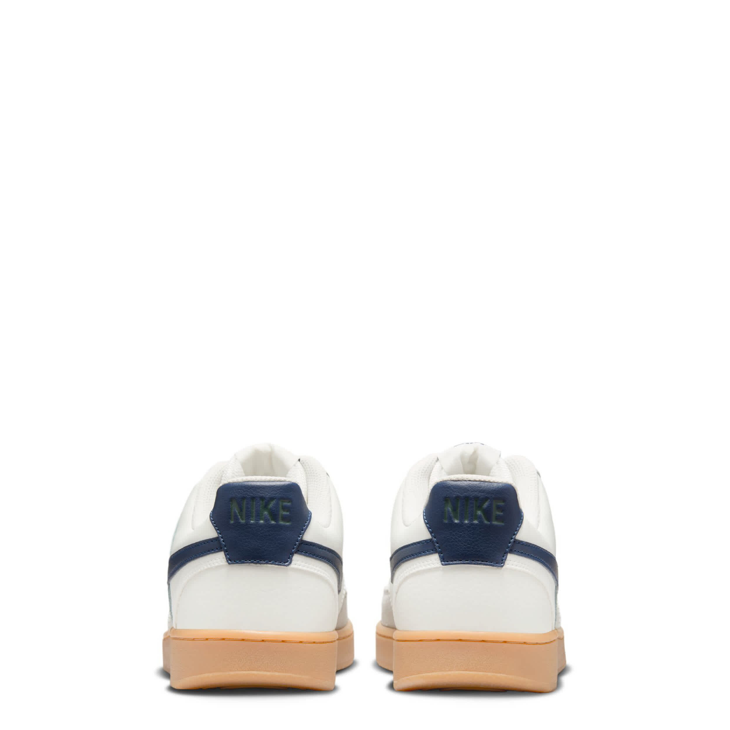 NIKE MENS COURT VISION LOW SNEAKER - OFF WHITE