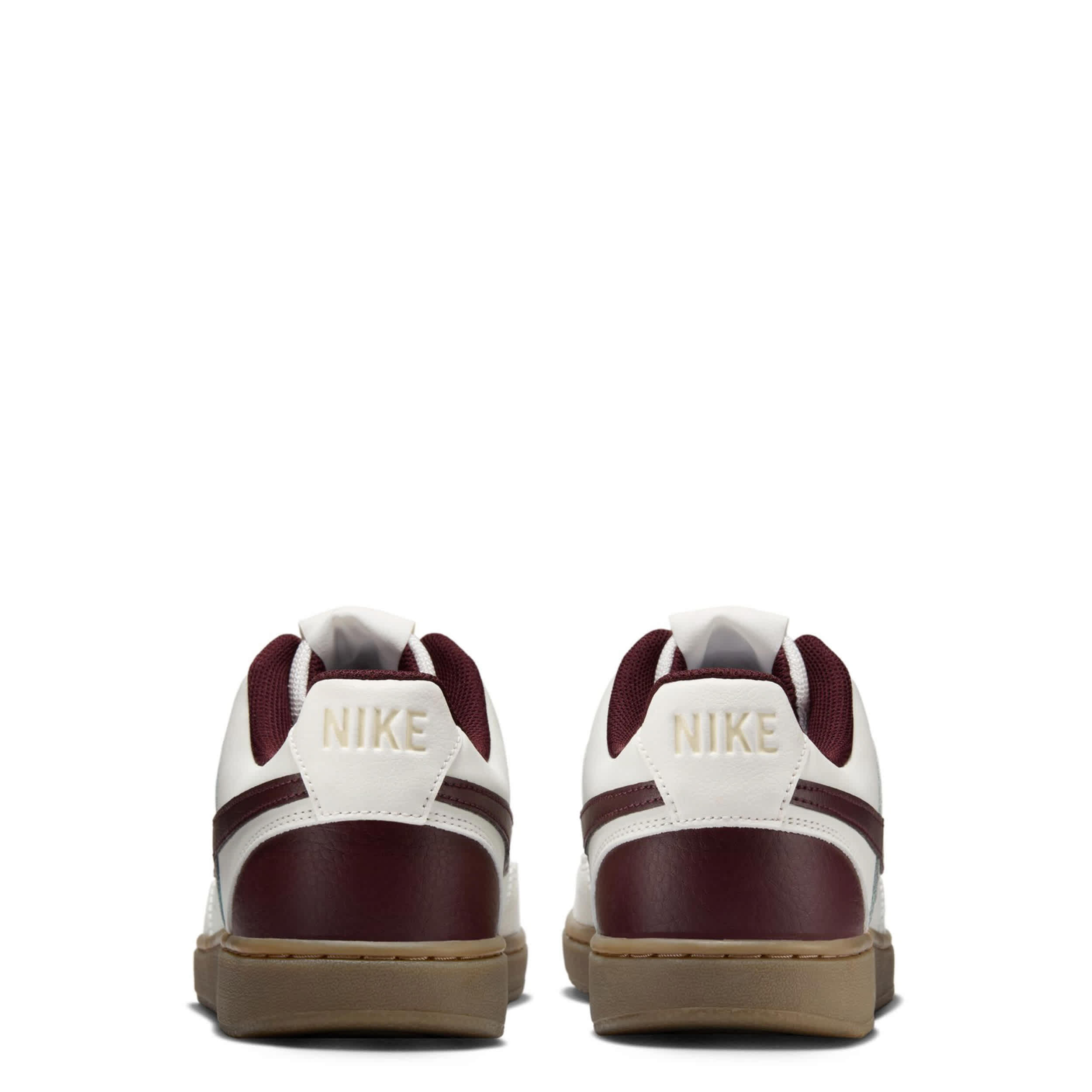 NIKE MENS COURT VISION LOW SNEAKER - OFF WHITE