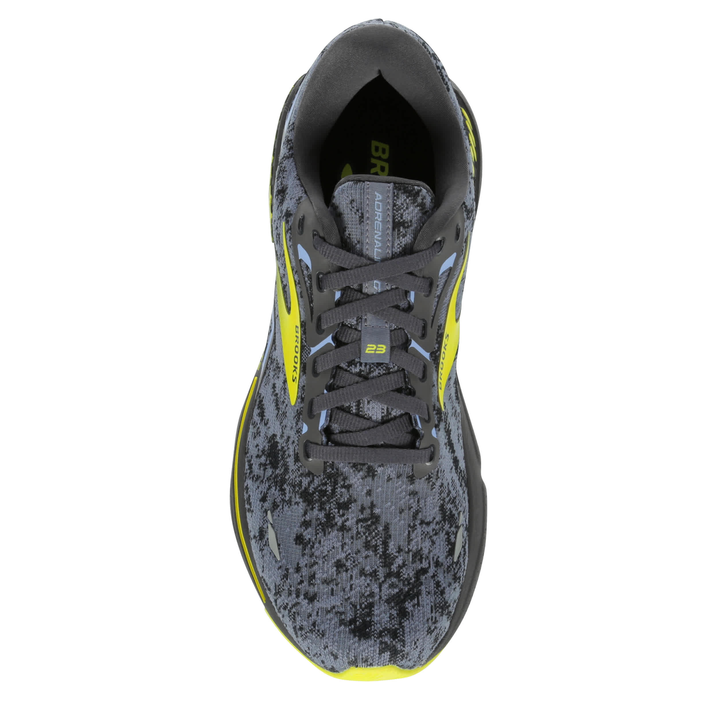 Brooks Adrenaline GTS 23 Men’s Size 11.5 Black Green Running Shoes Adrenaline GTS 23 (Men) 110391-373 - Lace It Up Kauai, Inc main image 2