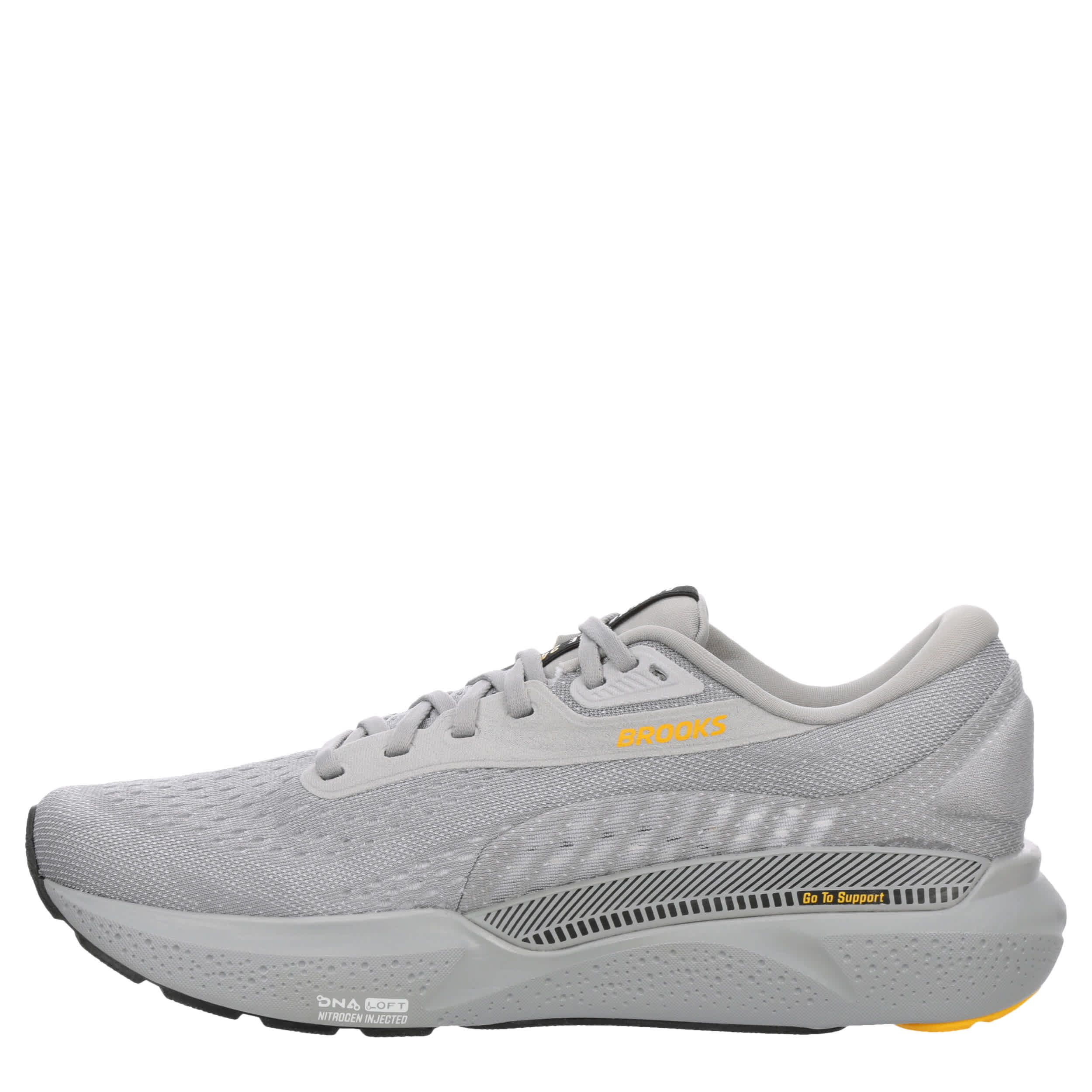 BROOKS MENS ADRENALINE GTS 24 RUNNING SHOE - GREY