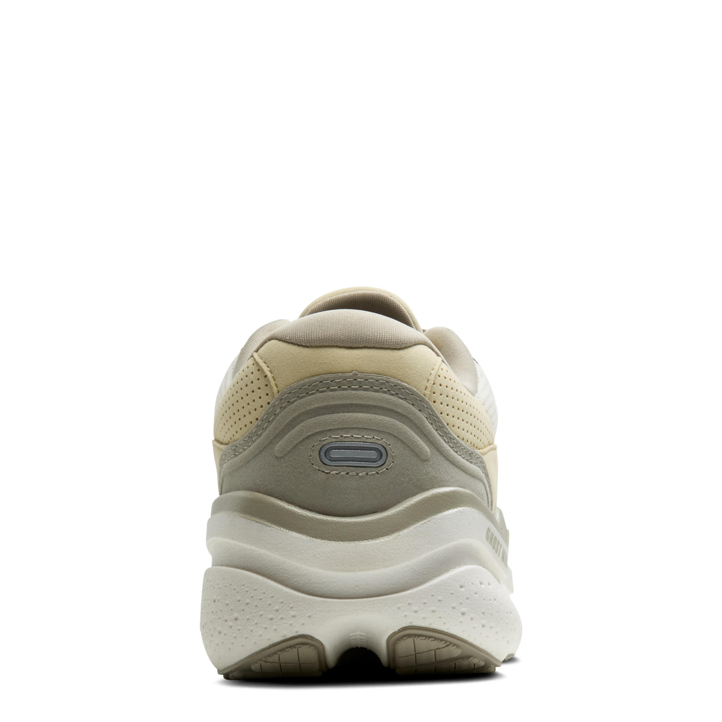 BROOKS-MENS GHOST MAX SE RUNNING SHOE-BEIGE & GREY