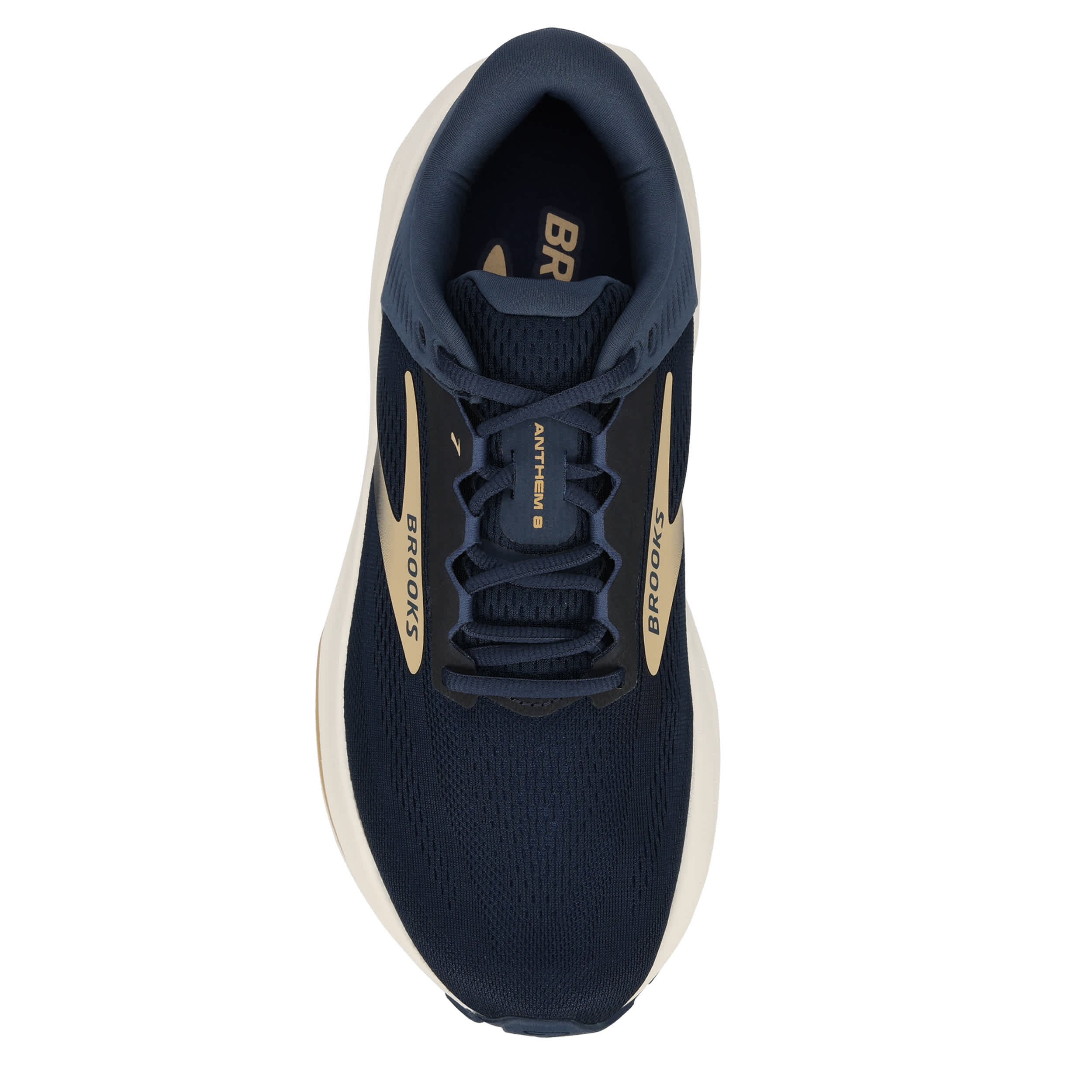 BROOKS-MENS ANTHEM 8 RUNNING SHOE-BLUE & YELLOW