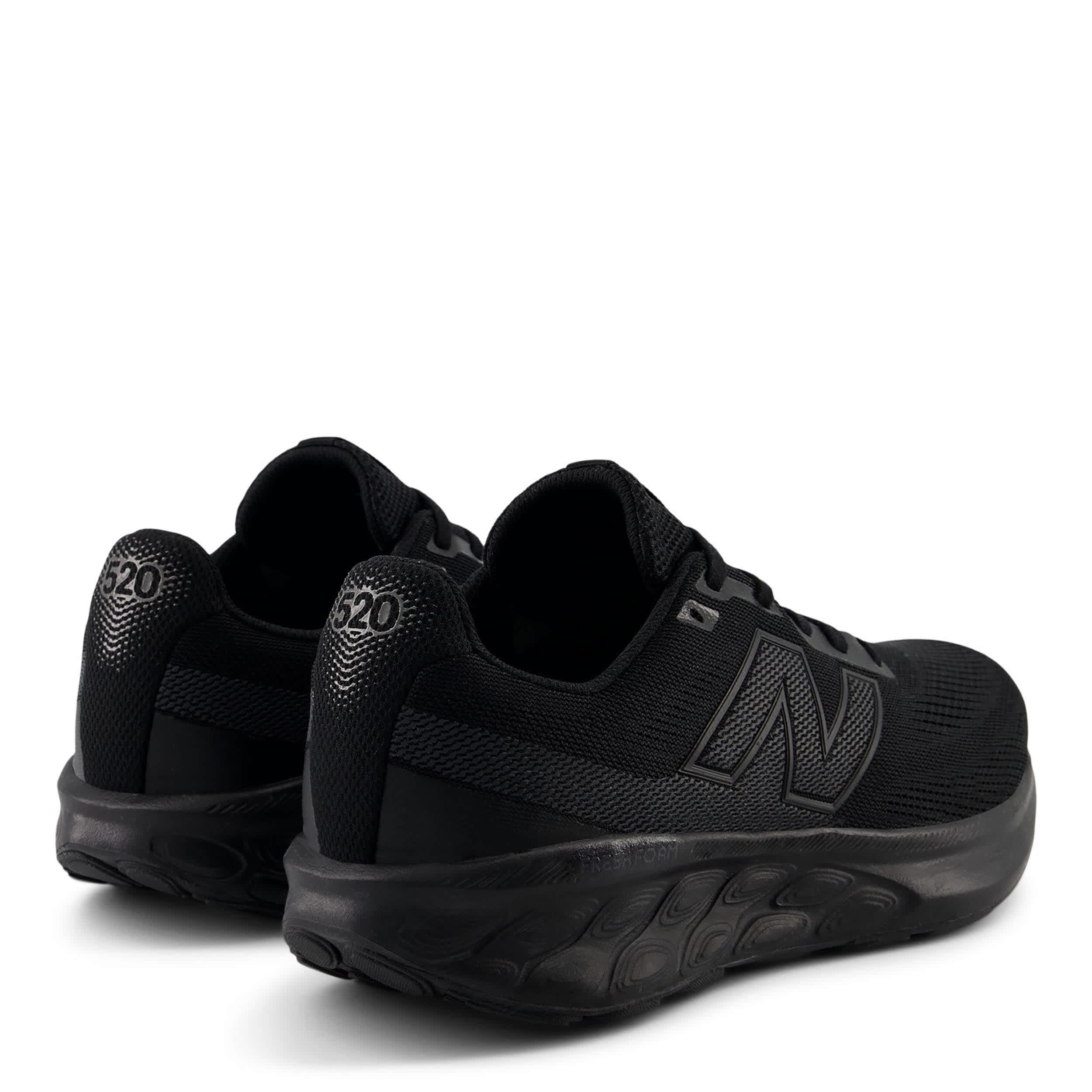 NEW BALANCE MENS 520 RUNNING SHOE - BLACK