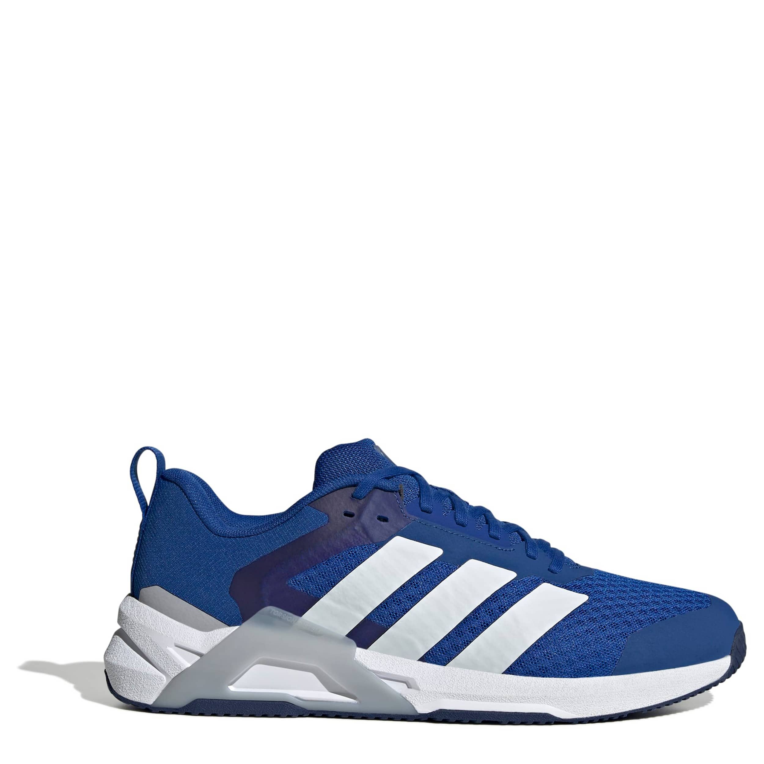 ADIDAS-MENS DROPSET CONTROL TRAINING SHOE-BLUE & WHITE