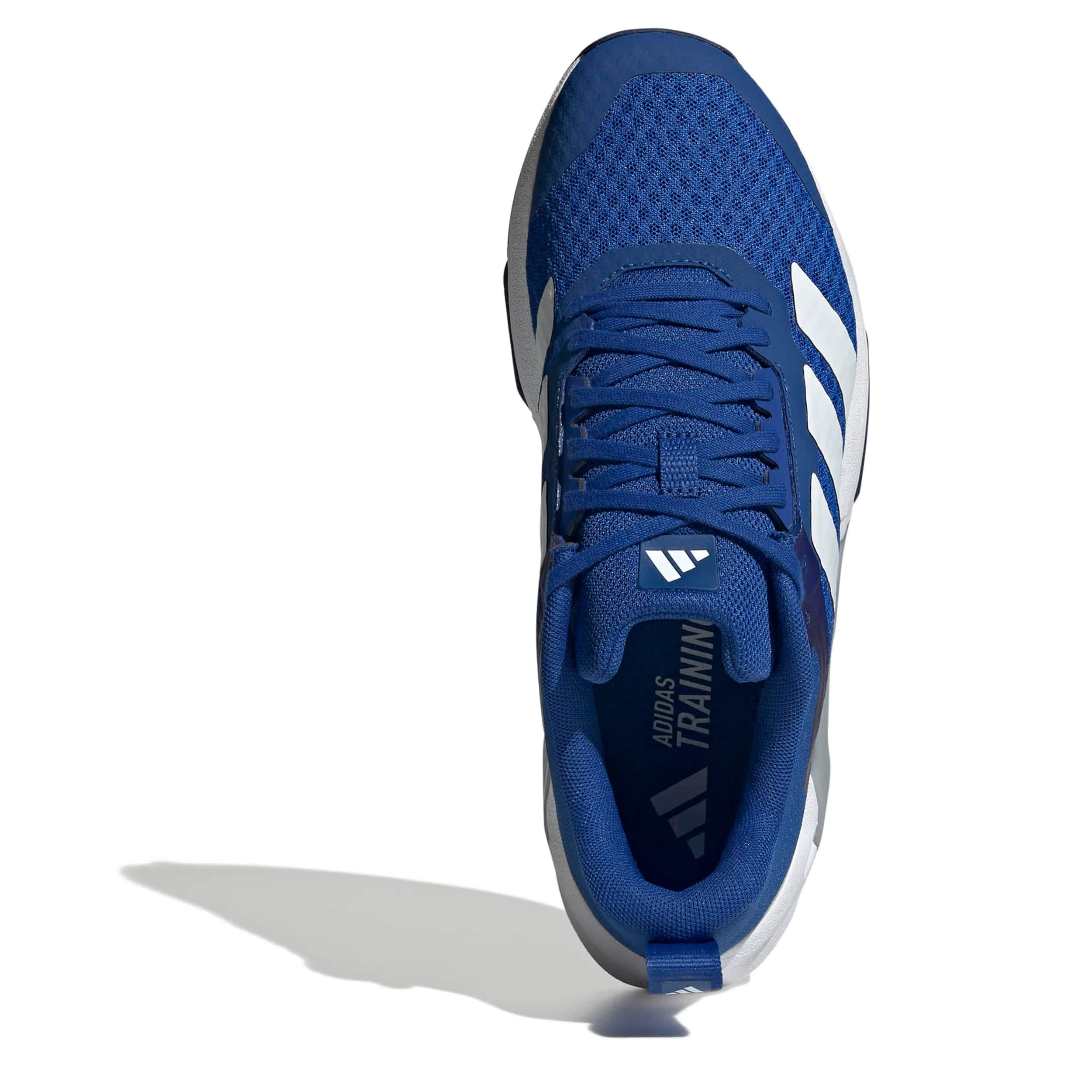 ADIDAS-MENS DROPSET CONTROL TRAINING SHOE-BLUE & WHITE