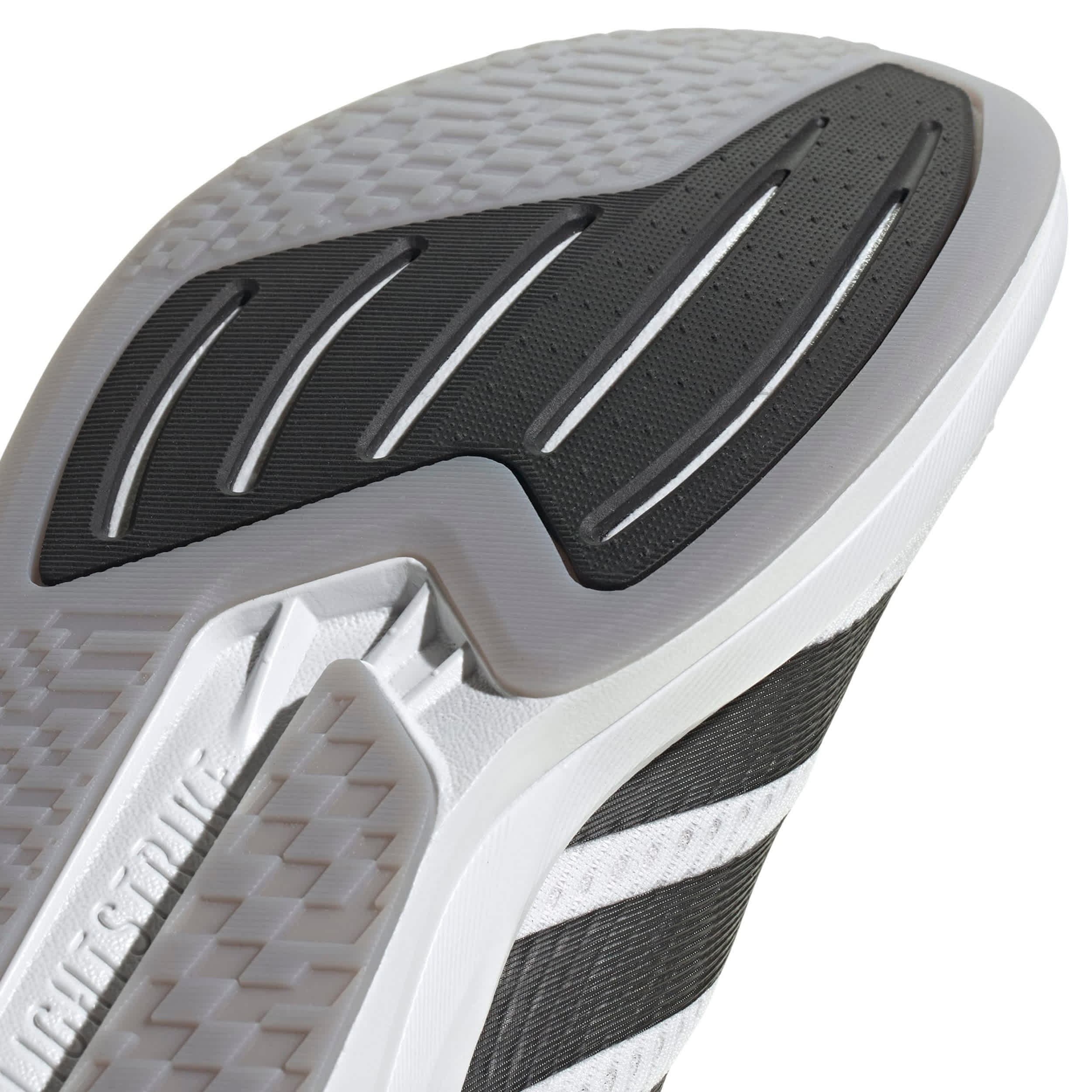 ADIDAS-MENS DURAMO SPEED 2 RUNNING SHOE-WHITE & SILVER