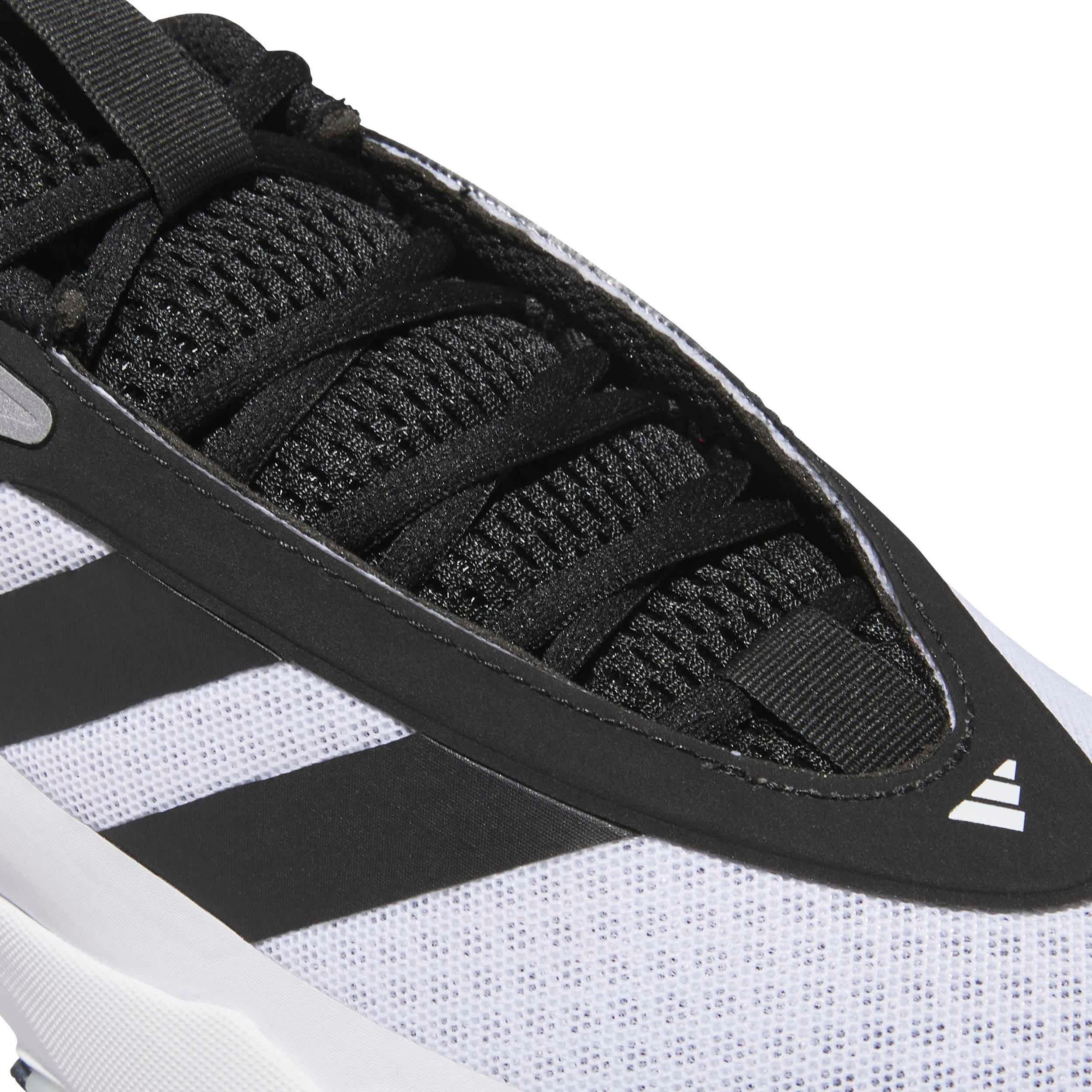 ADIDAS-MENS SUBZONE BASKETBALL SHOE-WHITE & BLACK