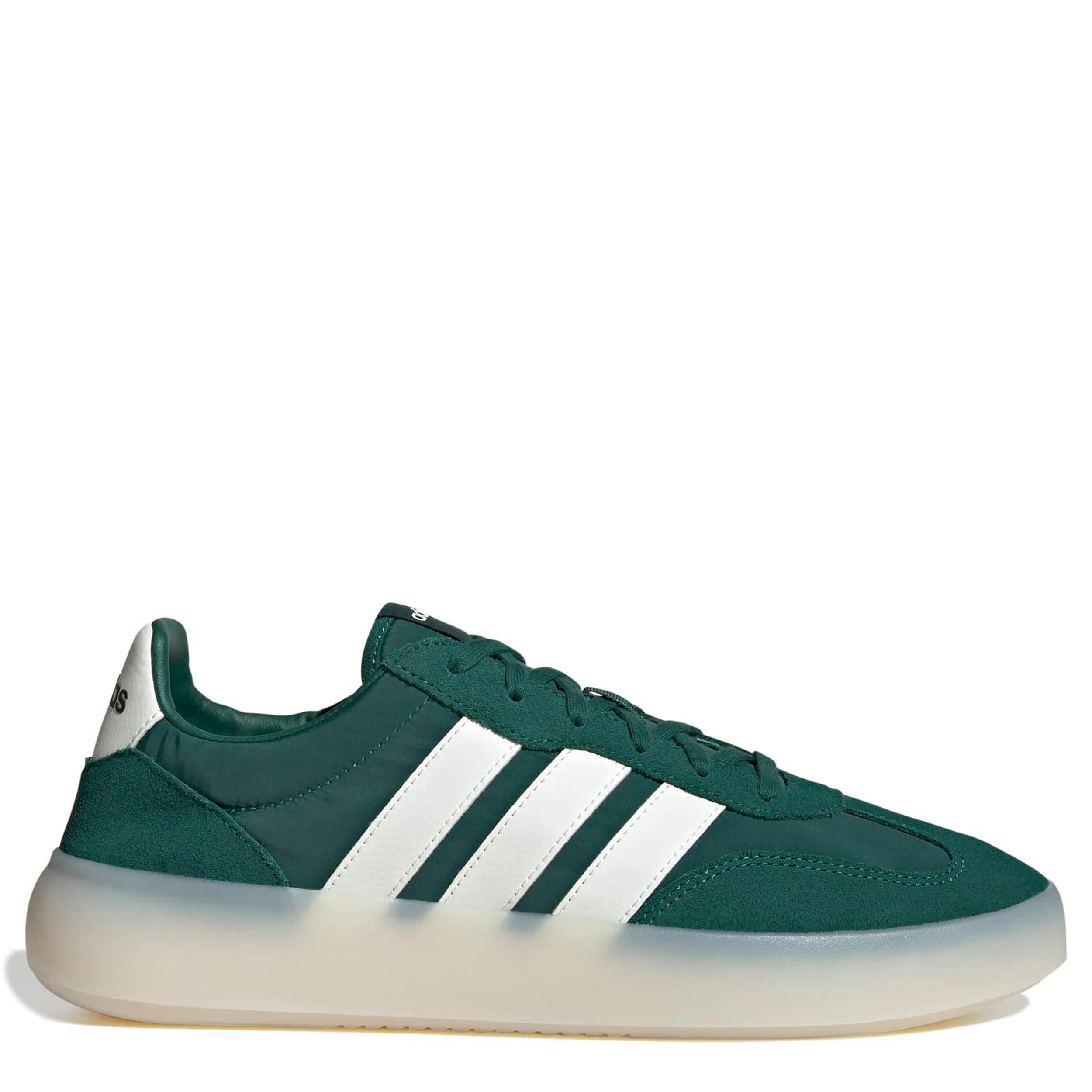 ADIDAS-MENS BARREDA DECODE SNEAKER-GREEN & WHITE