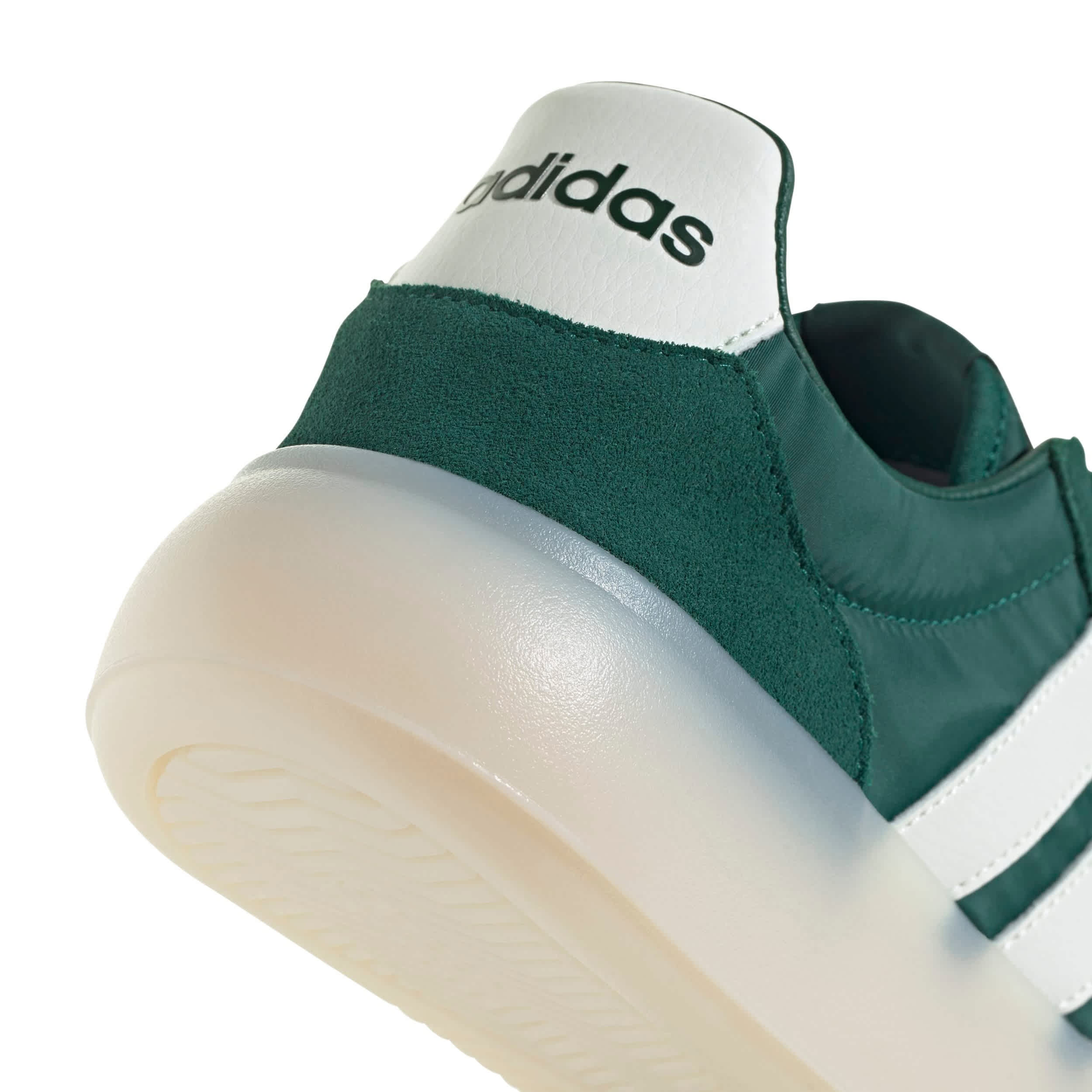 ADIDAS-MENS BARREDA DECODE SNEAKER-GREEN & WHITE