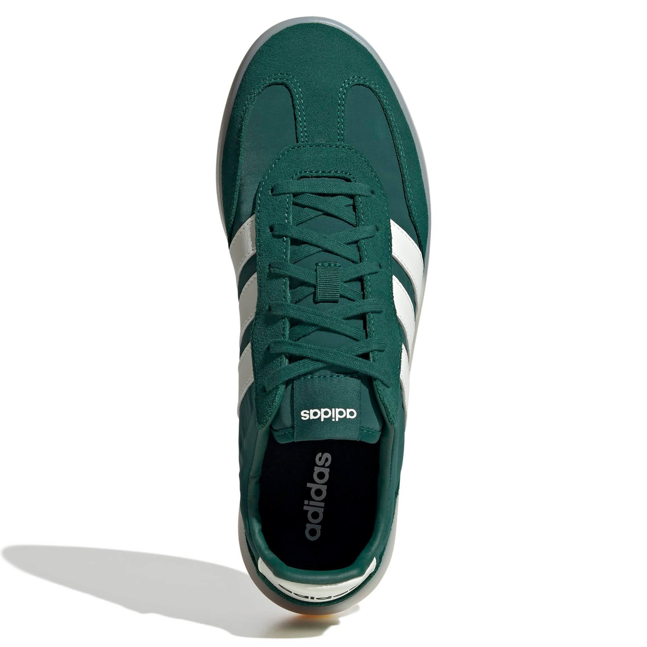 ADIDAS-MENS BARREDA DECODE SNEAKER-GREEN & WHITE