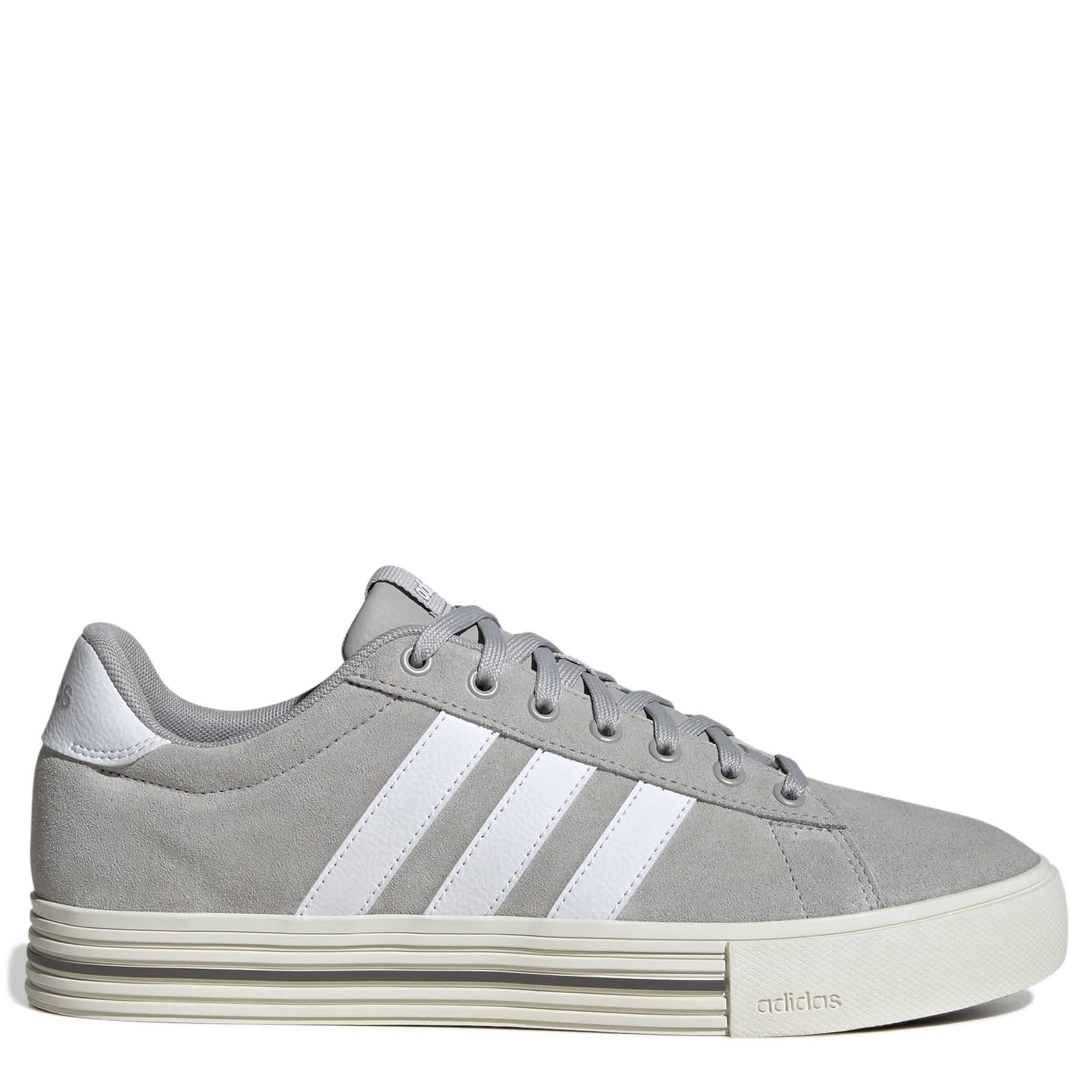 ADIDAS-MENS DAILY 4.0 SNEAKER-GREY & WHITE