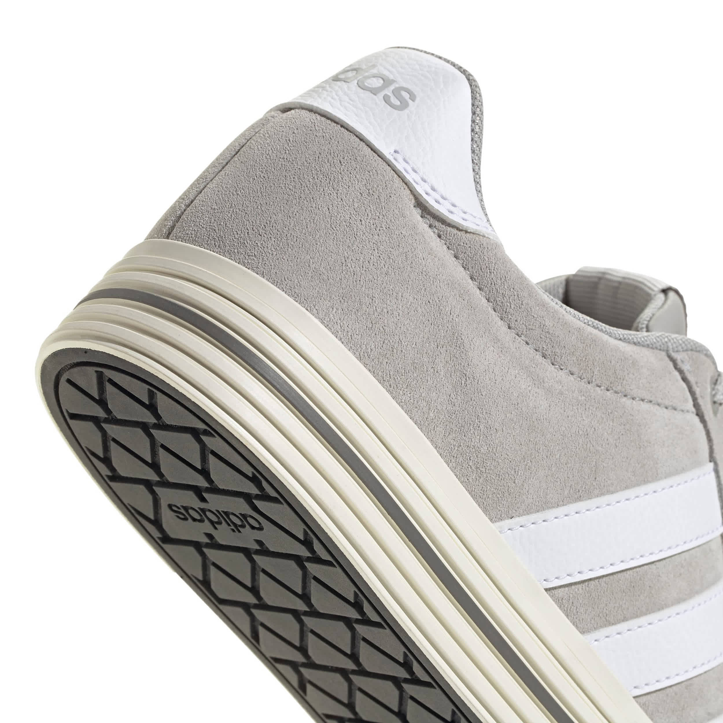 ADIDAS-MENS DAILY 4.0 SNEAKER-GREY & WHITE