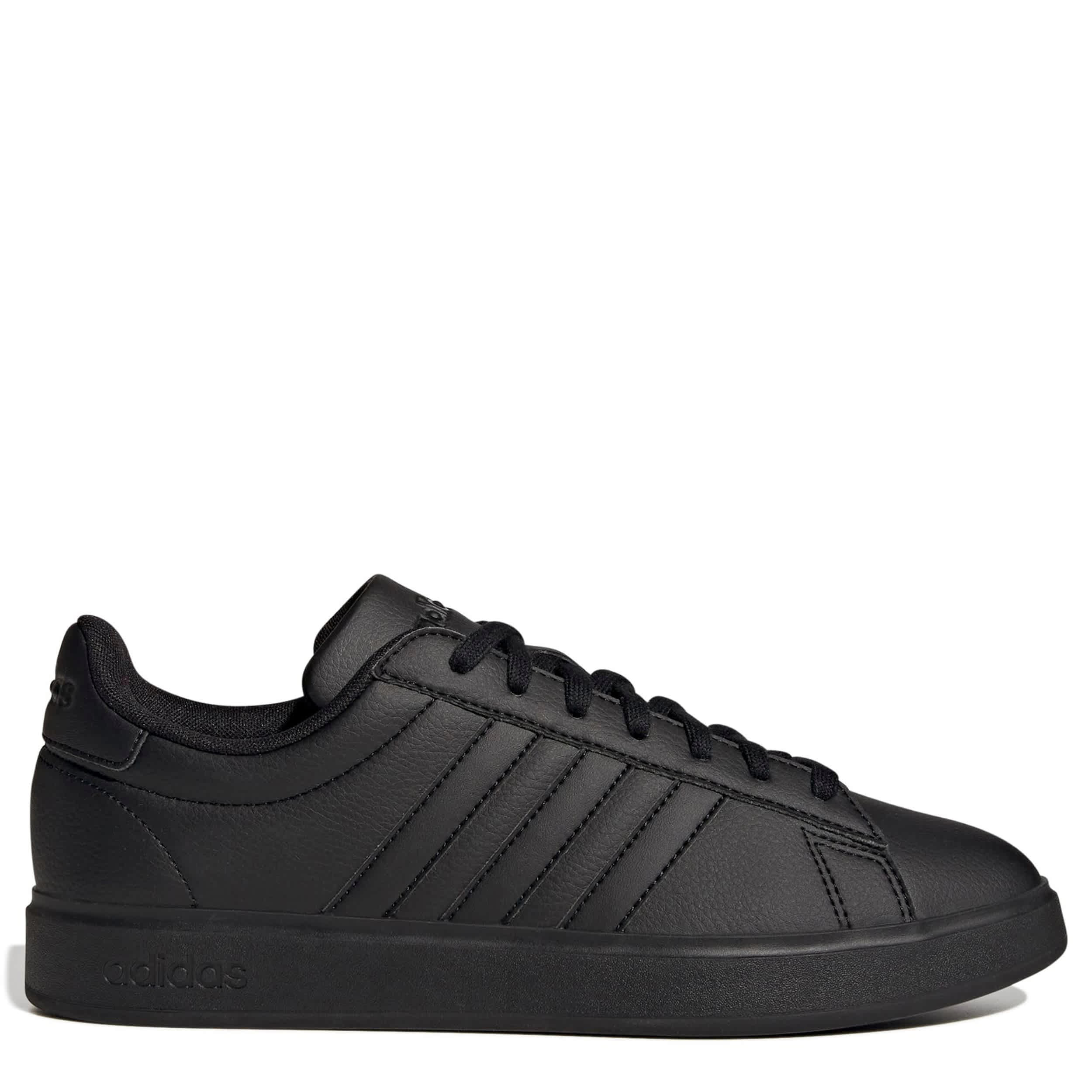 ADIDAS-MENS GRAND COURT 2.0 SNEAKER-BLACK & BLACK