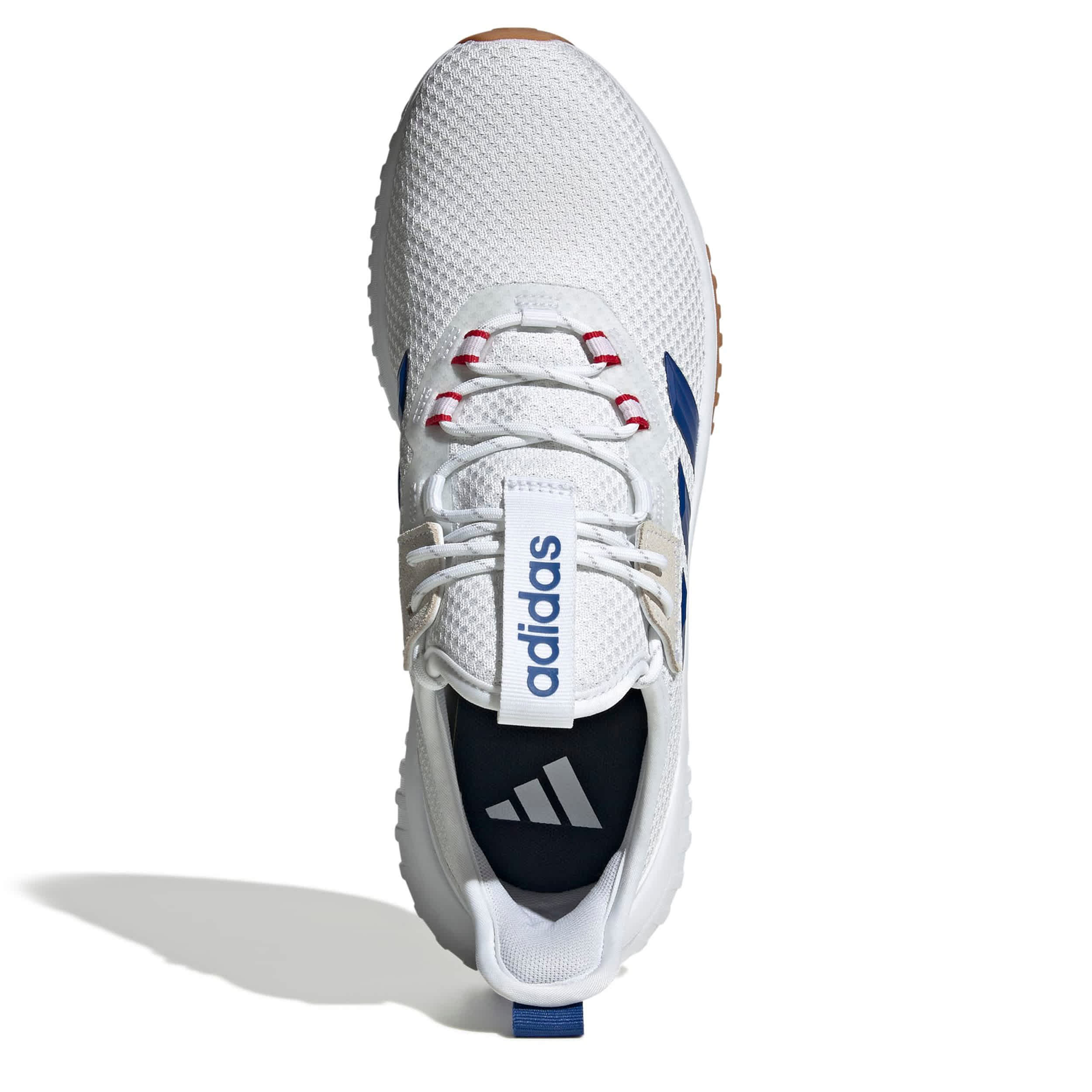 ADIDAS-MENS KAPTIR 4.0 SNEAKER-WHITE & BLUE