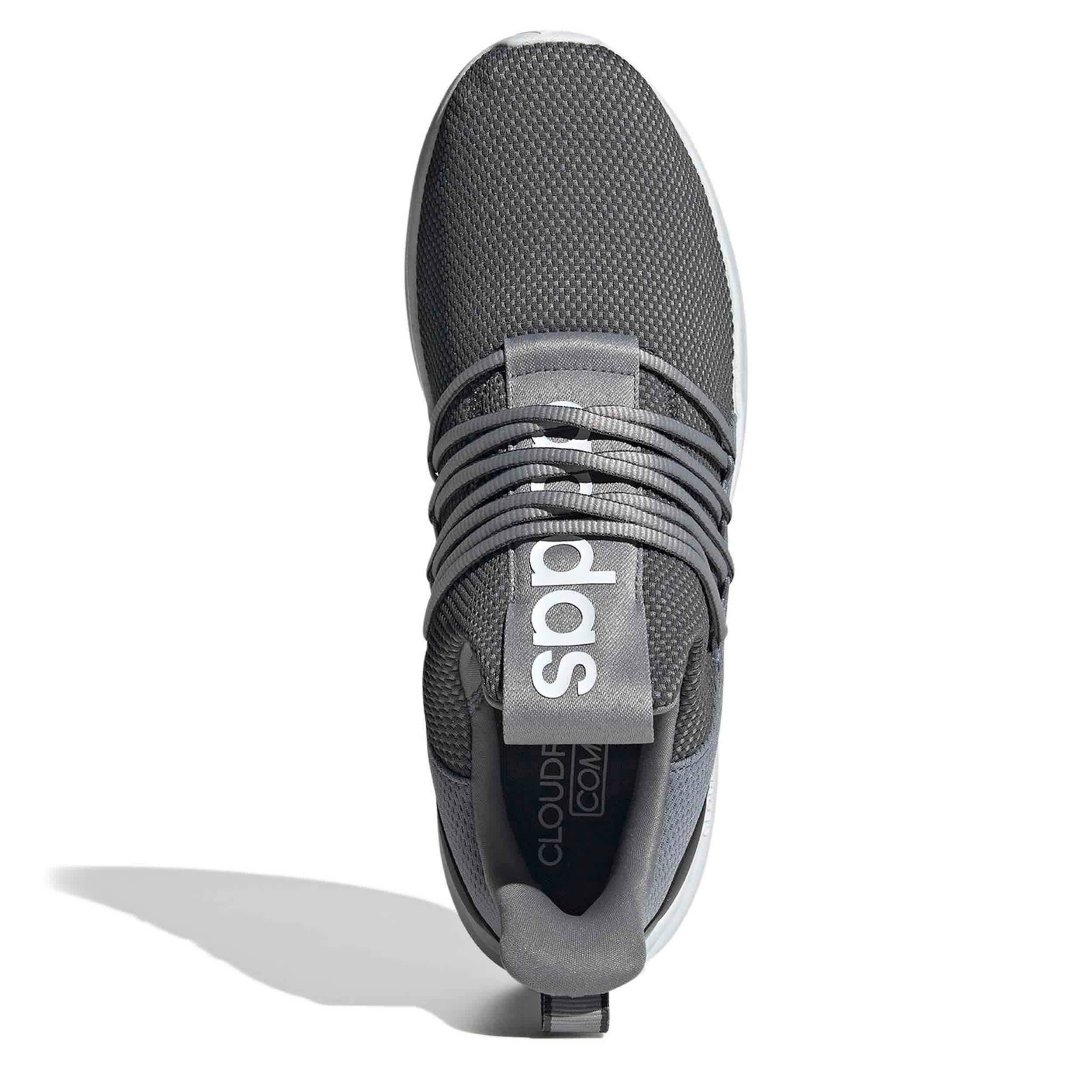 ADIDAS-MENS LITE RACER ADAPT 7.0 SNEAKER-GREY & GREY