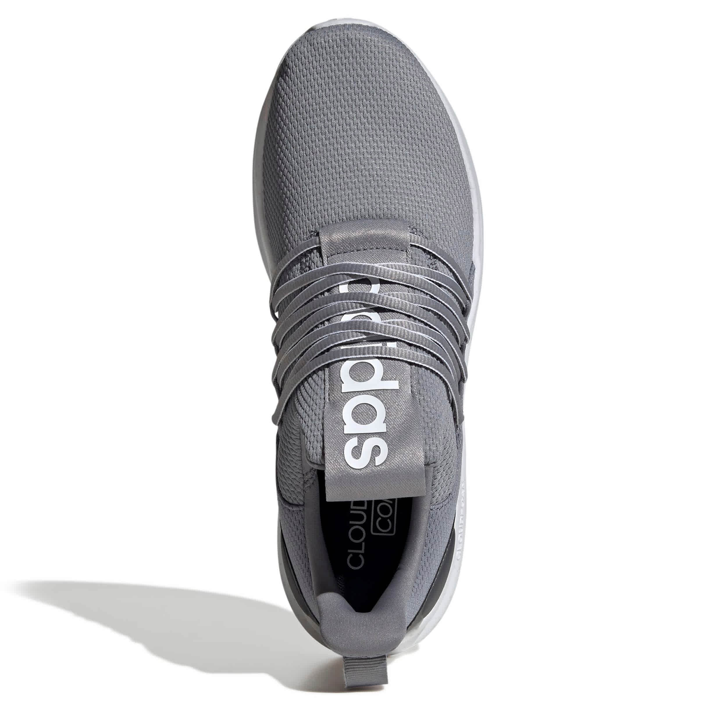 ADIDAS-MENS LITE RACER ADAPT 7.0 SNEAKER-GREY & WHITE