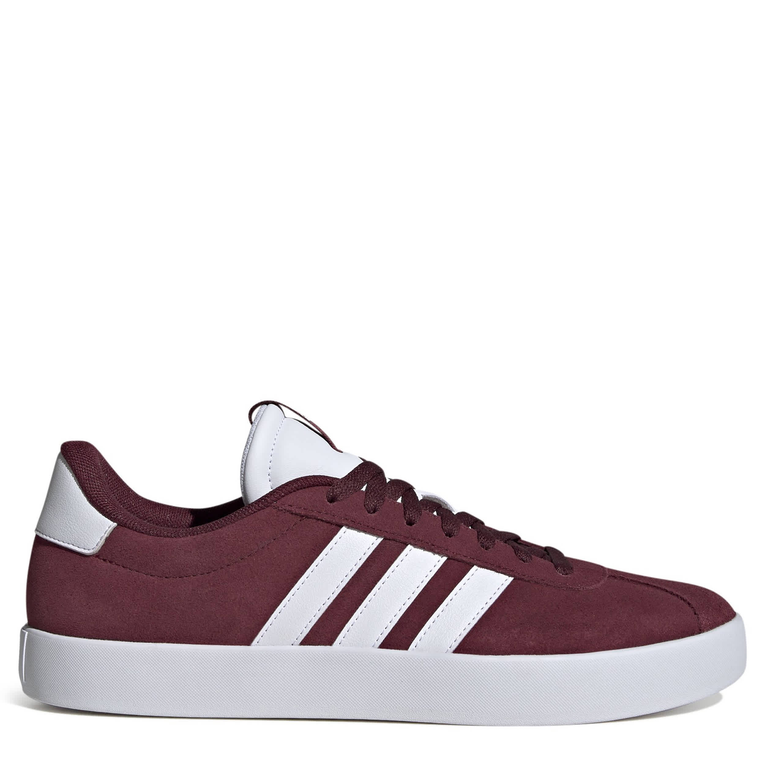 ADIDAS-MENS VL COURT 3.0 SNEAKER-RED & WHITE