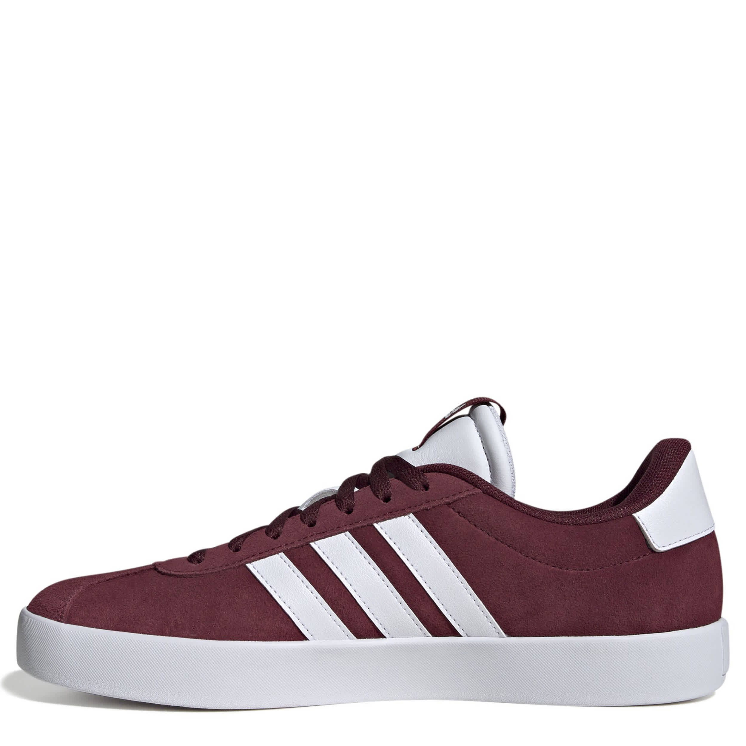 ADIDAS-MENS VL COURT 3.0 SNEAKER-RED & WHITE