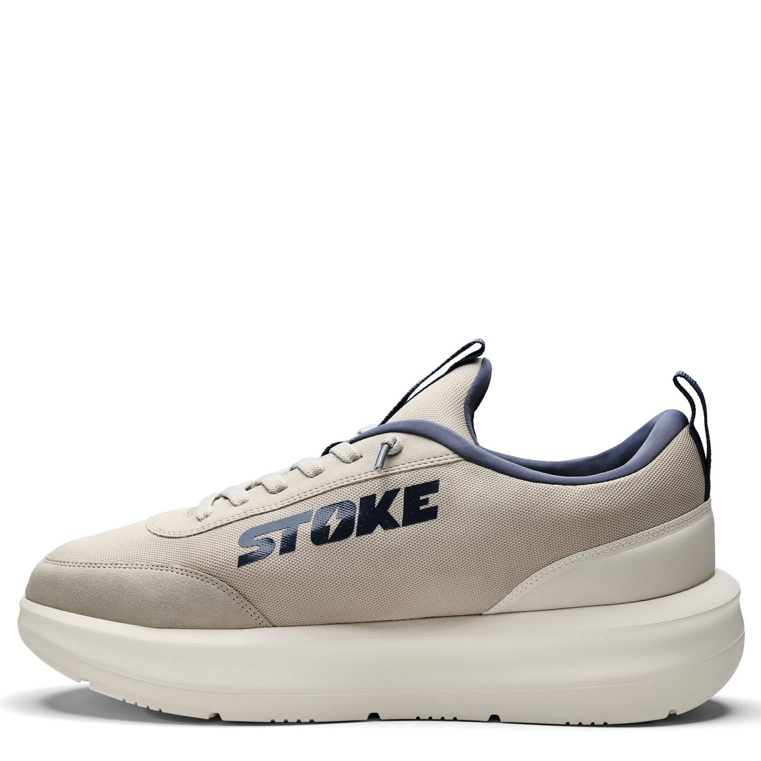 STOKE-MENS VERSA SNEAKER-TAN & BLUE