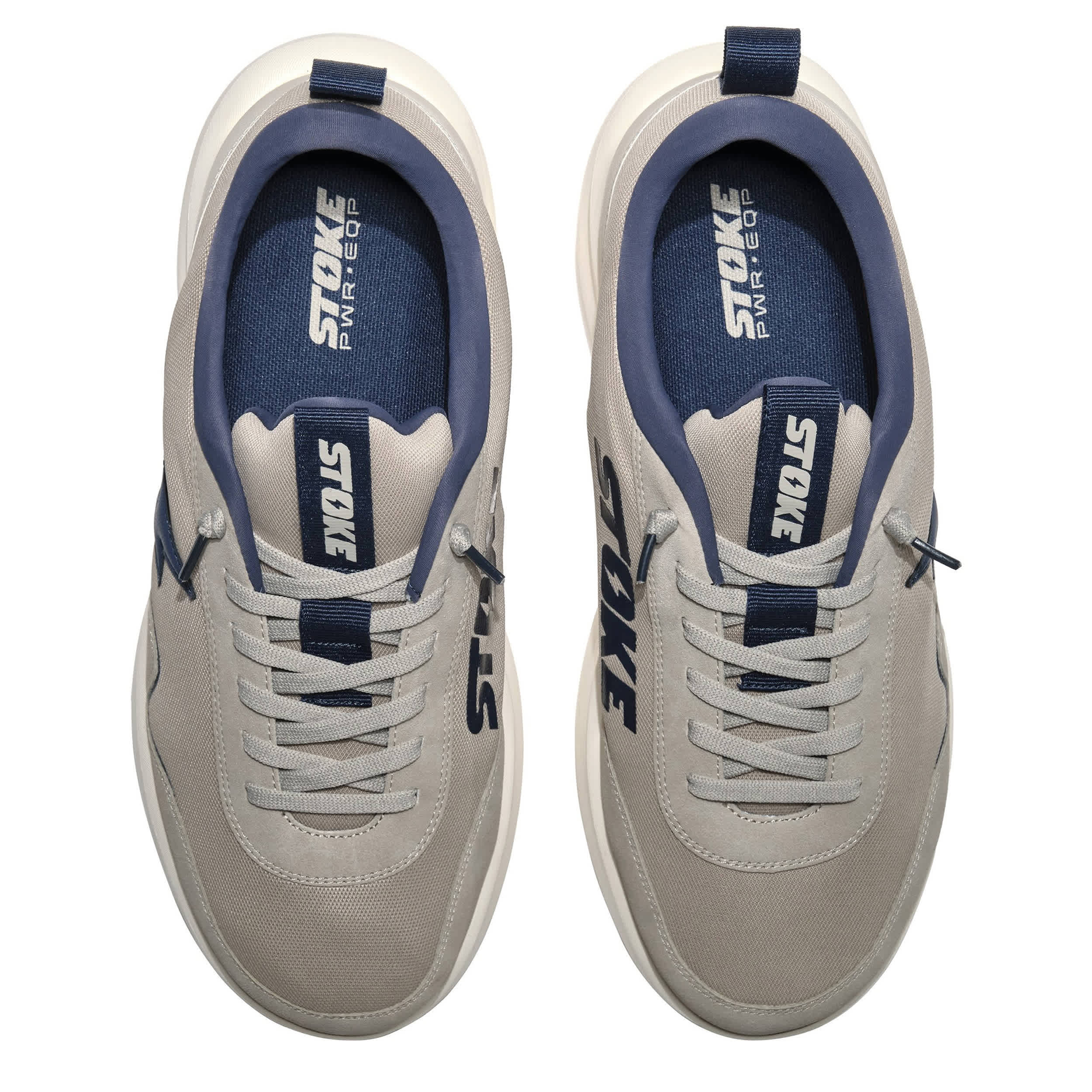 STOKE-MENS VERSA SNEAKER-TAN & BLUE