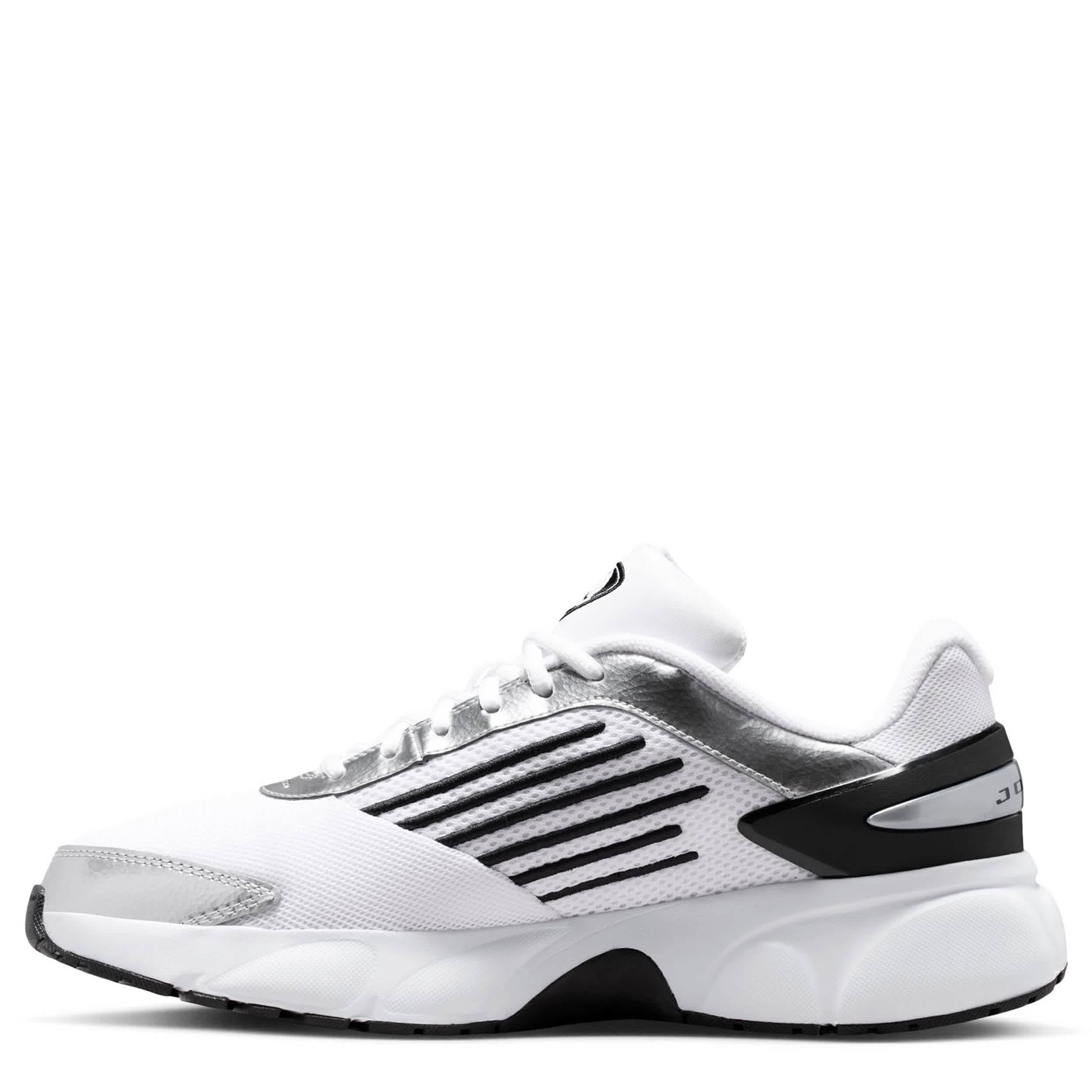 JORDAN-MENS TRUNNER FLOW SNEAKER-WHITE & SILVER