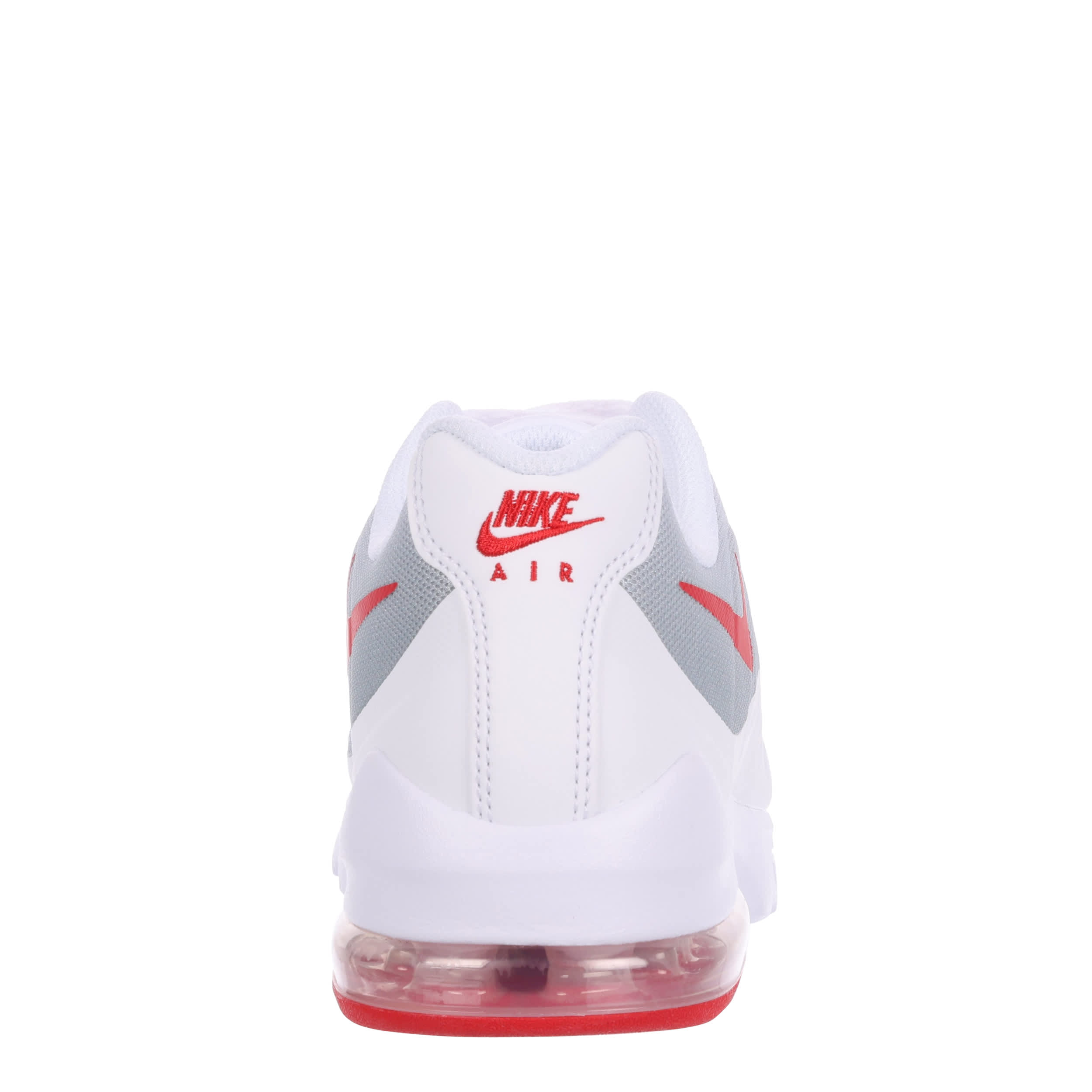 NIKE-MENS AIR MAX INVIGOR SNEAKER-WHITE & RED