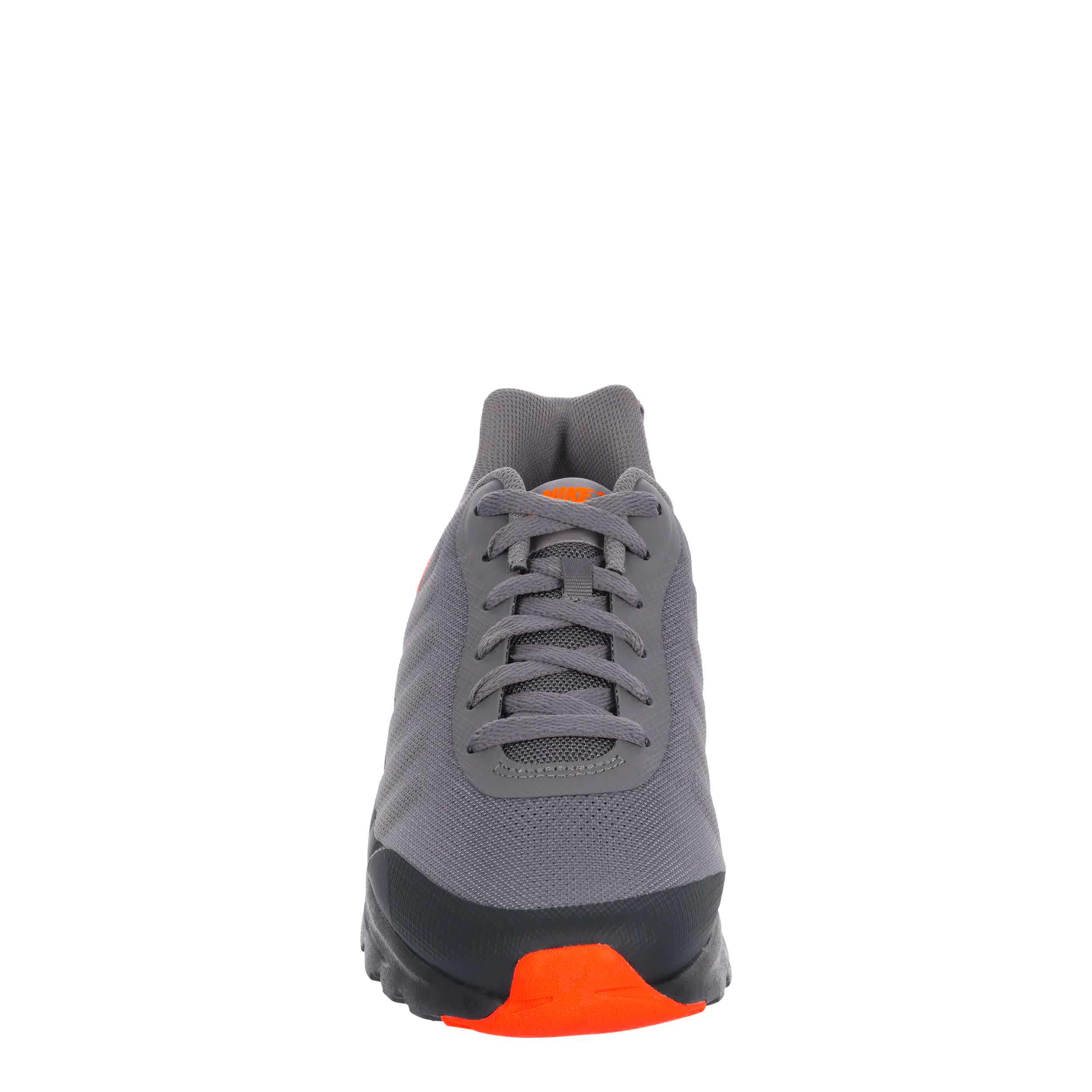 NIKE-MENS AIR MAX INVIGOR SNEAKER-GREY & ORANGE